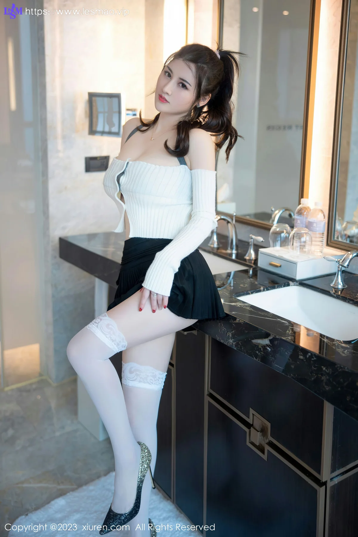 XiuRen 秀人 No.6484 诗诗kiki 诱人白色丝袜性感写真2 - 13