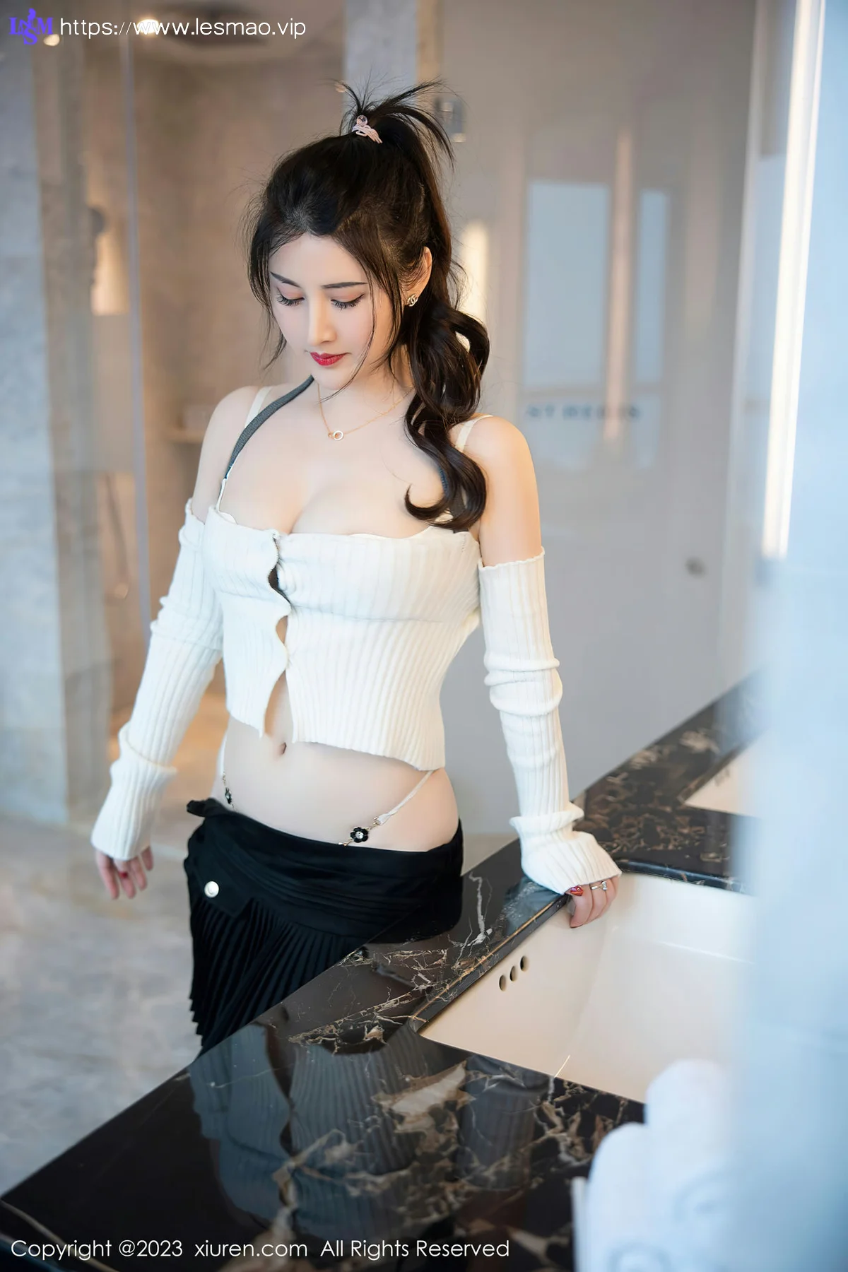 XiuRen 秀人 No.6484 诗诗kiki 诱人白色丝袜性感写真2 - 21