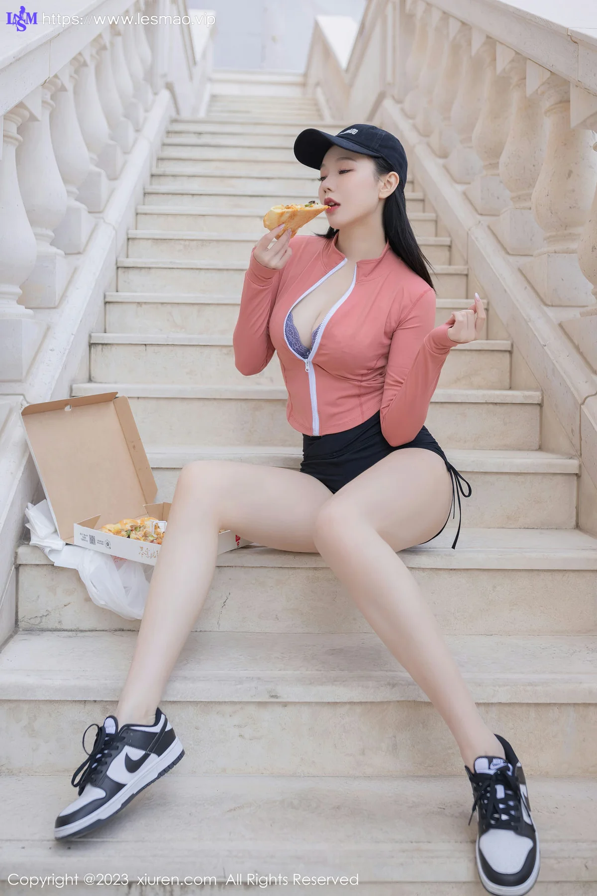 XiuRen 秀人 No.6487 安然anran 性感外卖员装扮性感写真11 - 10
