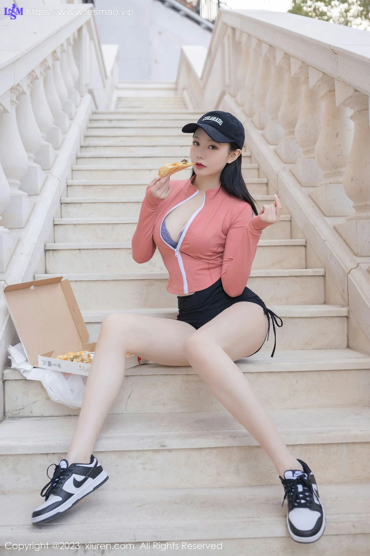 XiuRen 秀人 No.6487 安然anran 性感外卖员装扮性感写真11 - 11