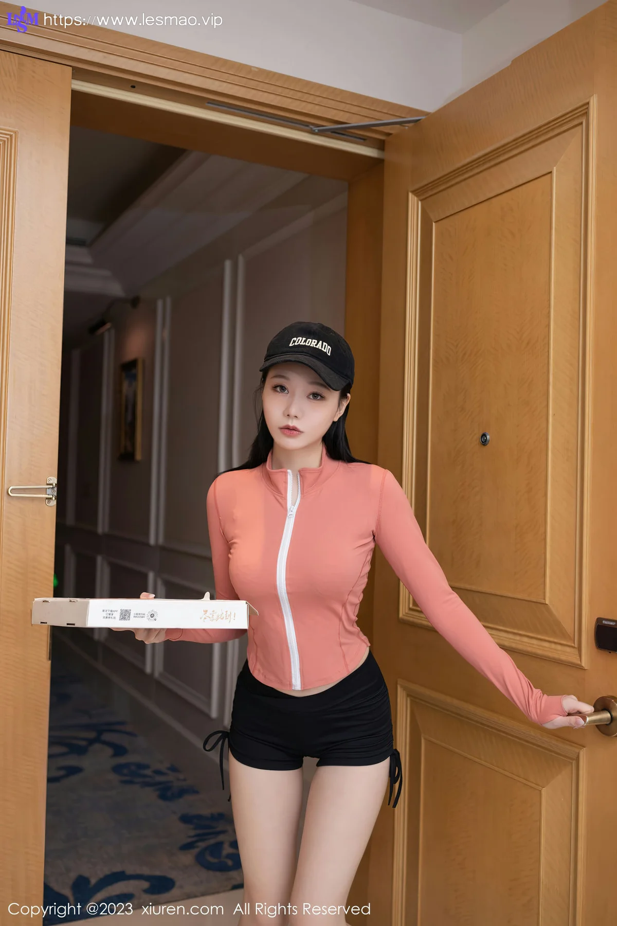 XiuRen 秀人 No.6487 安然anran 性感外卖员装扮性感写真11 - 22