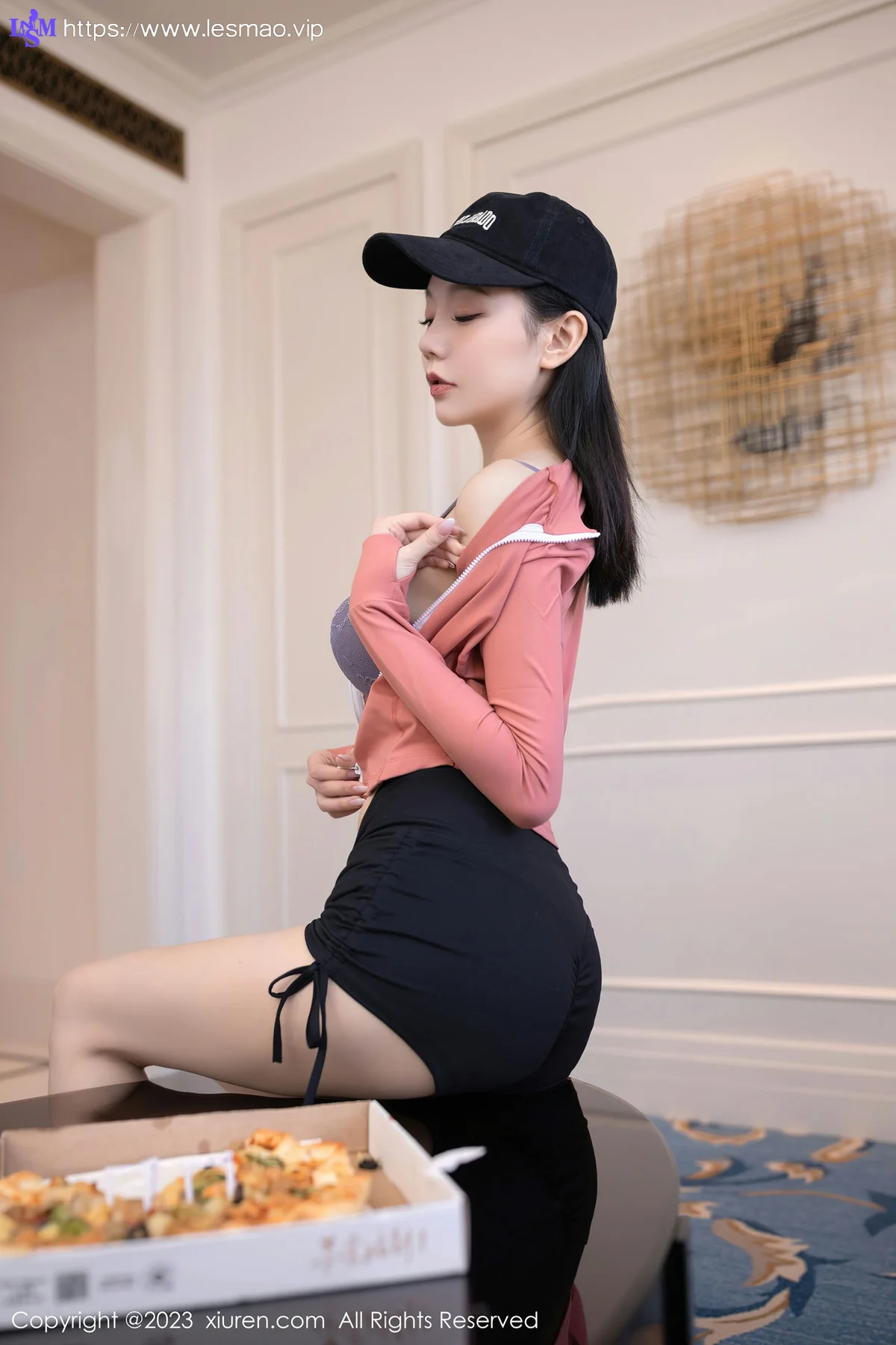 XiuRen 秀人 No.6487 安然anran 性感外卖员装扮性感写真11 - 27