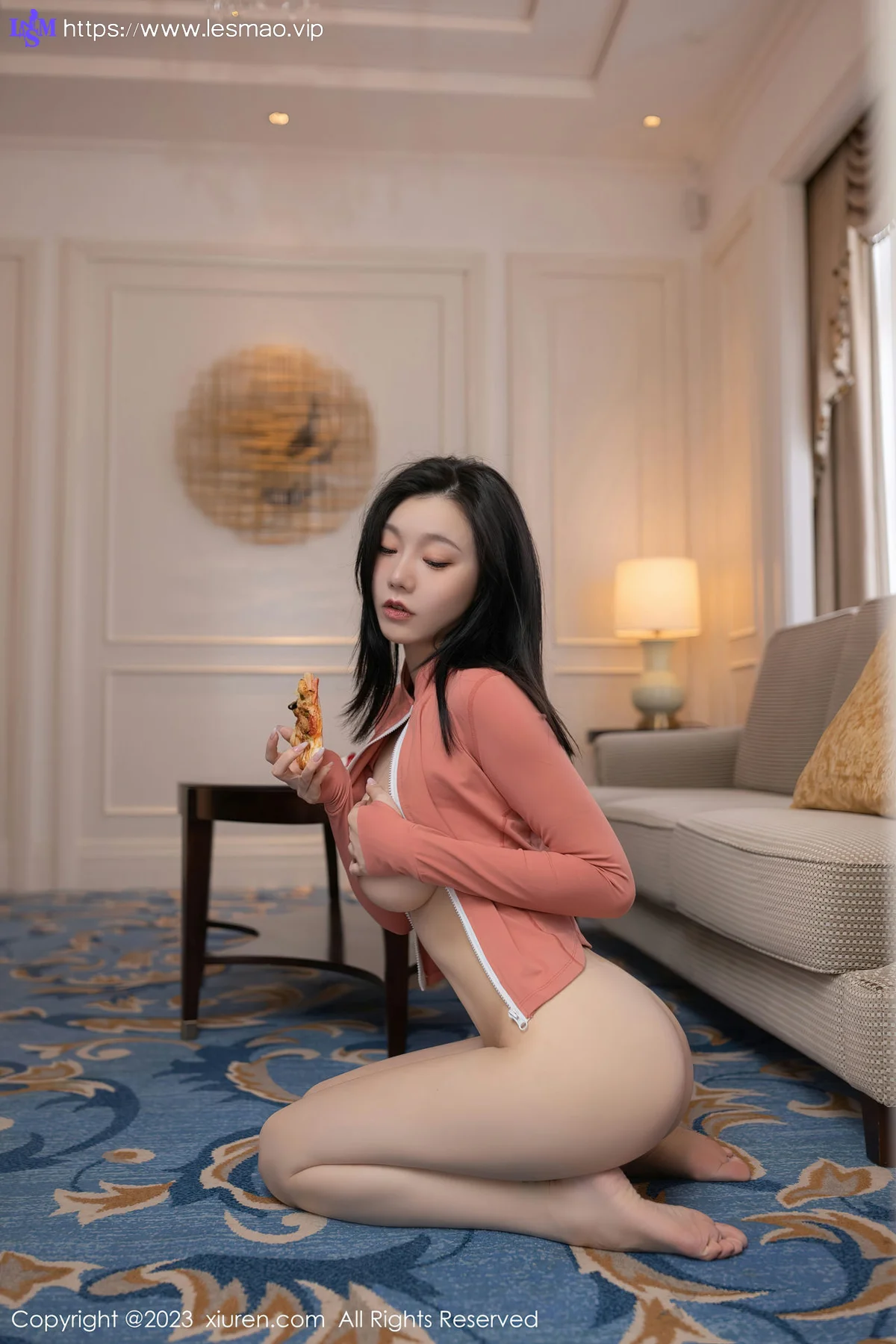 XiuRen 秀人 No.6487 安然anran 性感外卖员装扮性感写真11 - 78