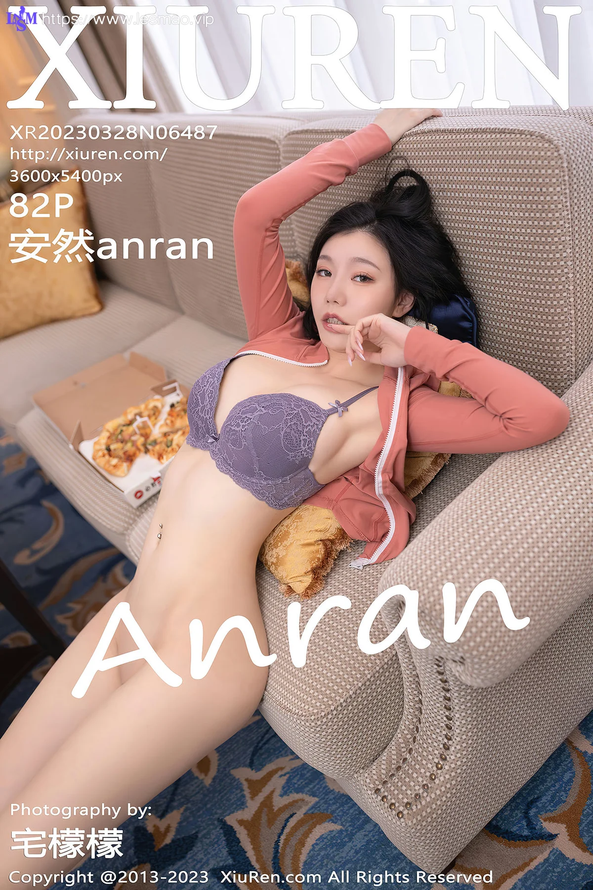 XiuRen 秀人 No.6487 安然anran 性感外卖员装扮性感写真11 - 83