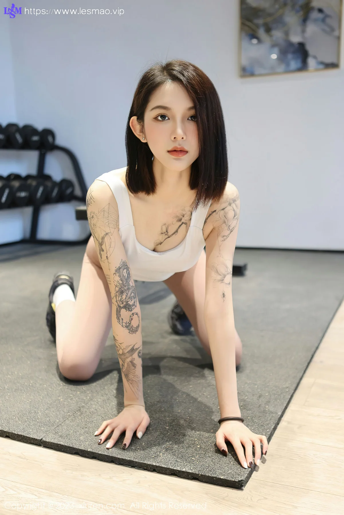 XiuRen 秀人 No.6506 乔一一 健身场景拍摄性感写真11 - 13