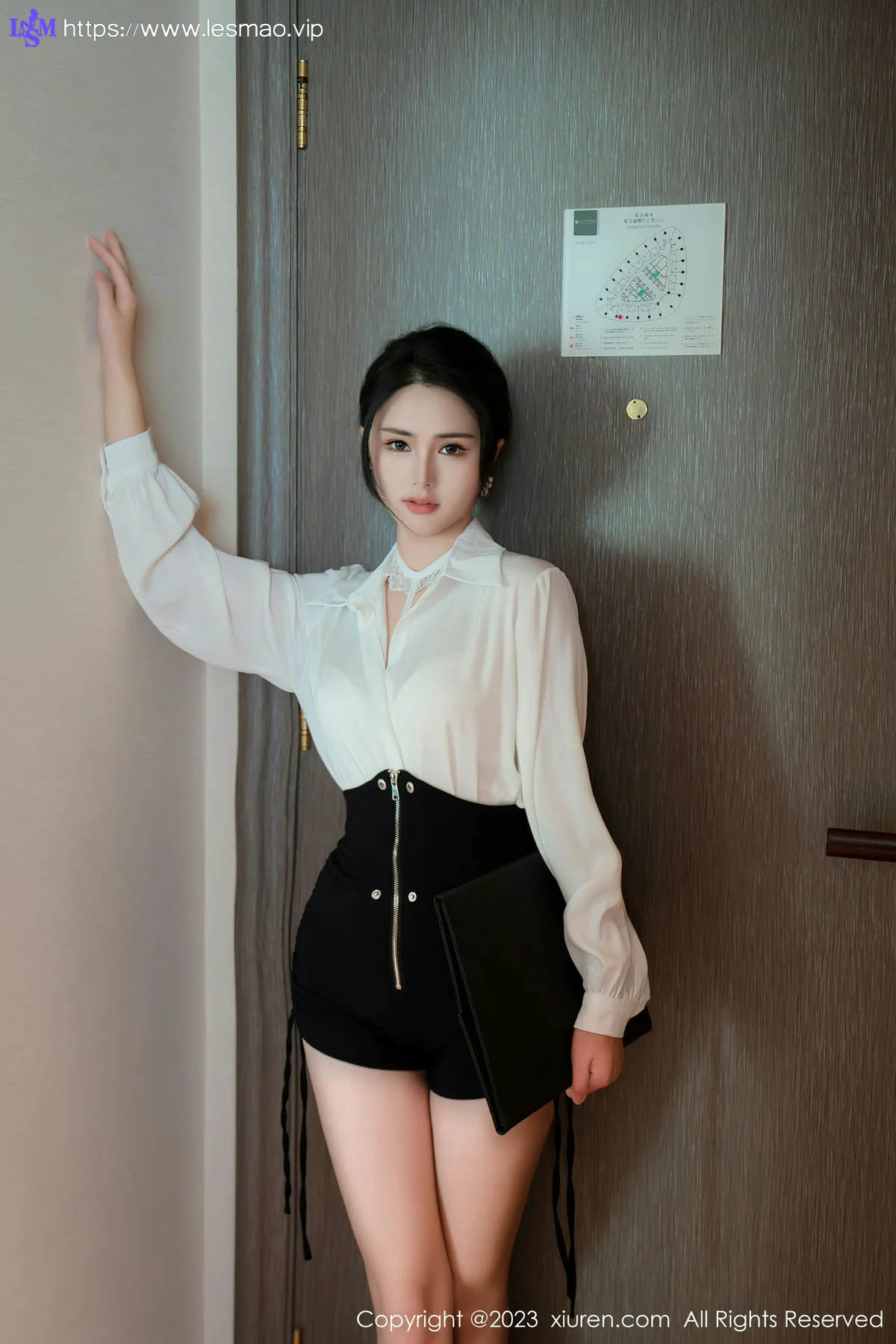XiuRen 秀人 No.6520 艾希儿 Ol系列性感写真3 - 12