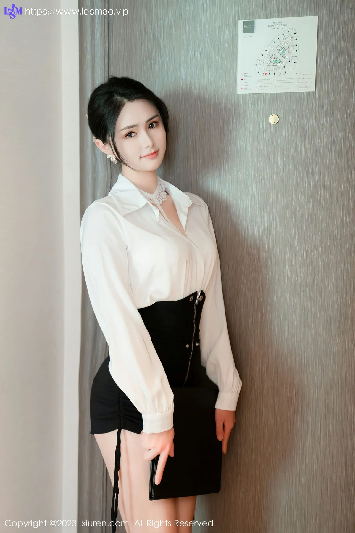 XiuRen 秀人 No.6520 艾希儿 Ol系列性感写真3 - 14