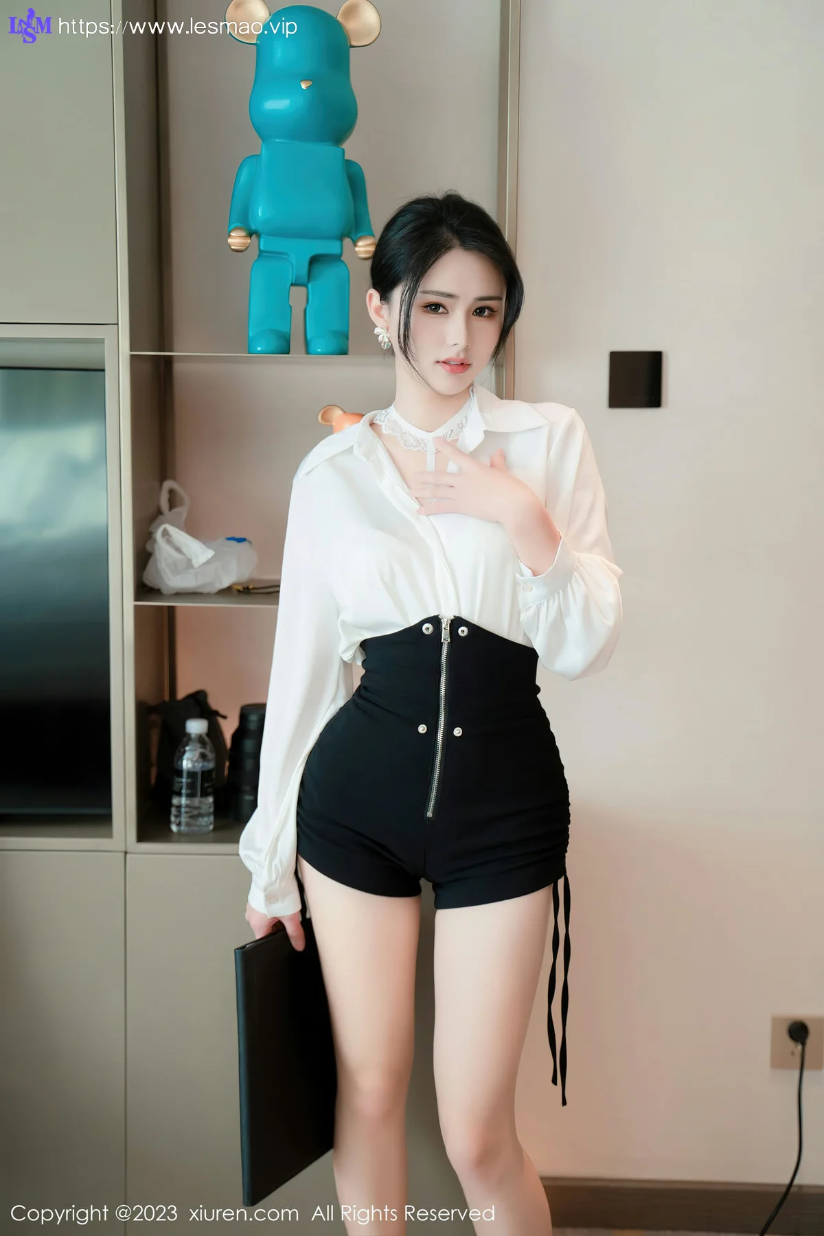 XiuRen 秀人 No.6520 艾希儿 Ol系列性感写真3 - 25