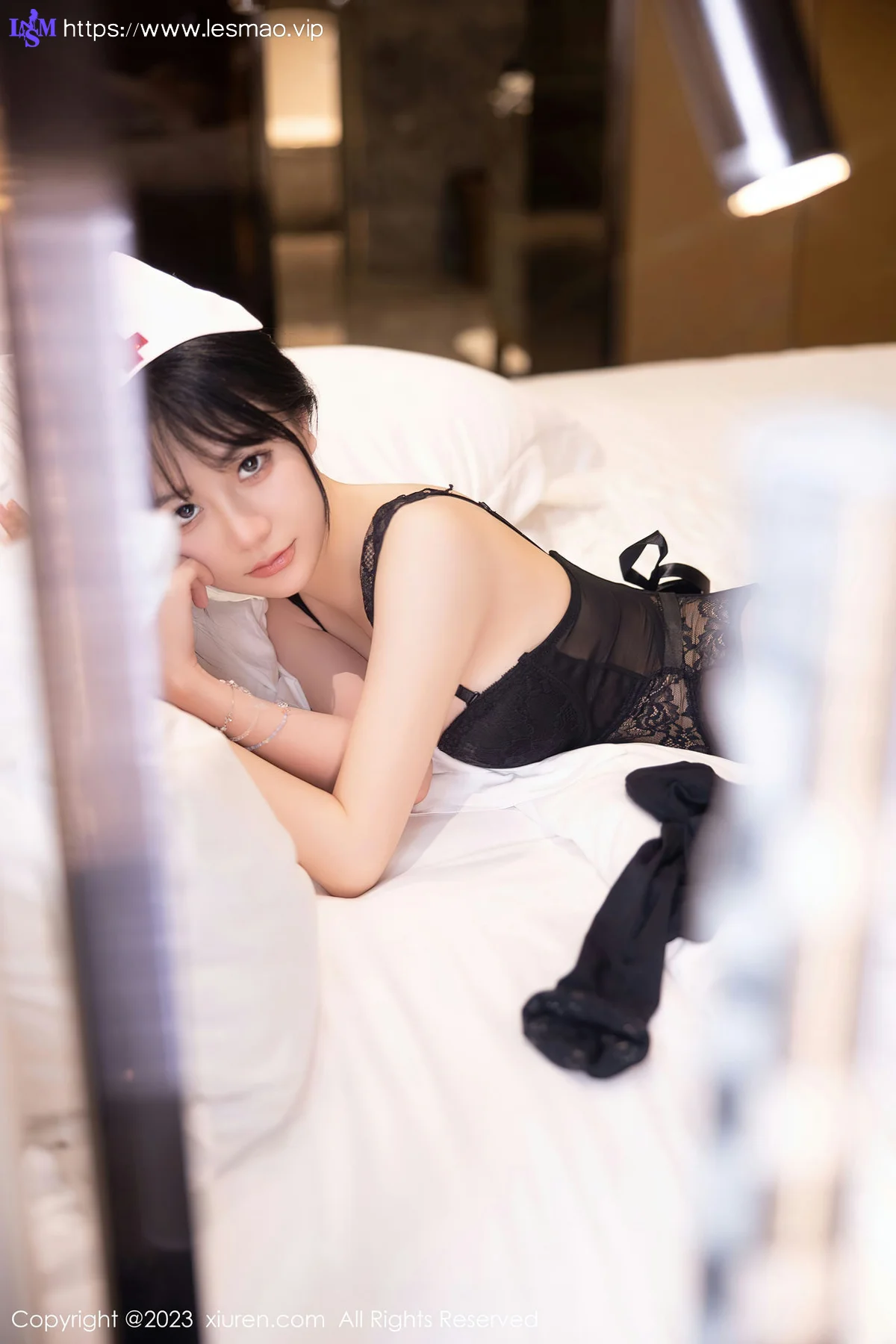 XiuRen 秀人 No.6525 谢小蒽 白色护士服写真11 - 57
