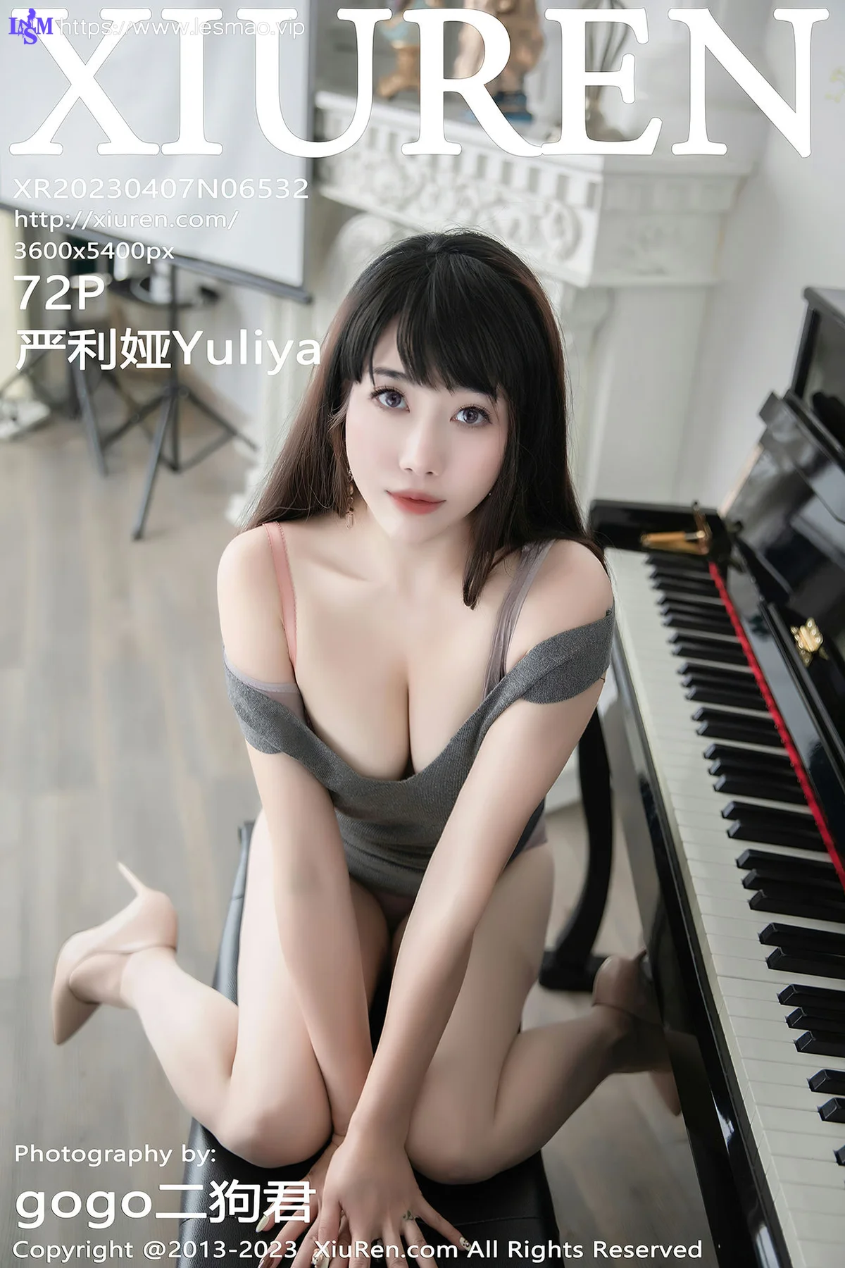 XiuRen 秀人 No.6532 严利娅Yuliya 家庭钢琴师角色扮演写真 - 73