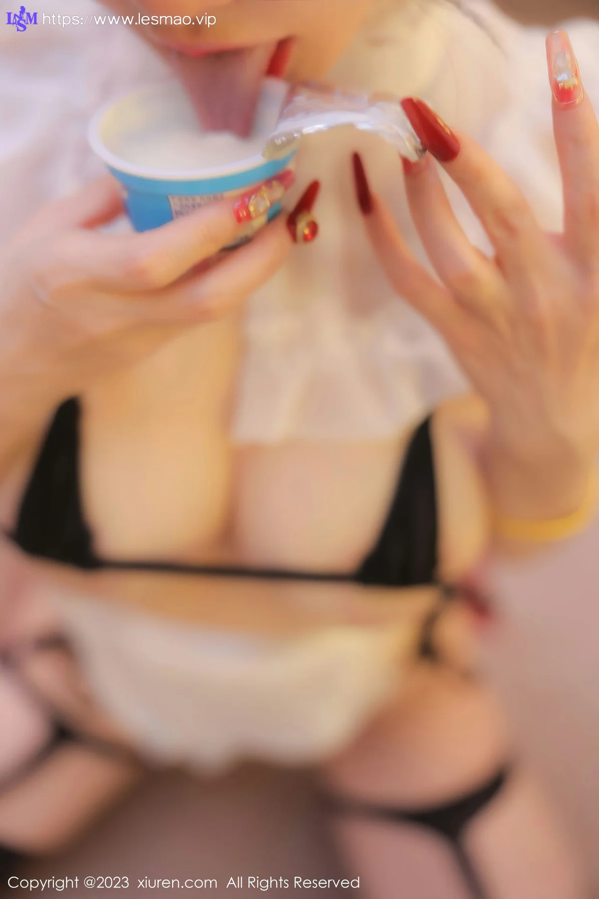 XiuRen 秀人 No.6535 潘娇娇 白色蕾丝女仆写真 - 21