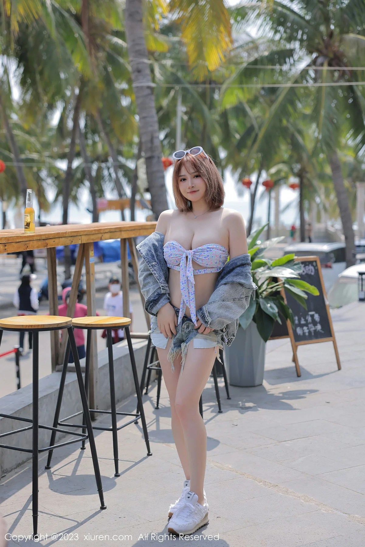 XiuRen 秀人 No.6551 养乐多DoDo 紫色比基尼性感写真11 - 47