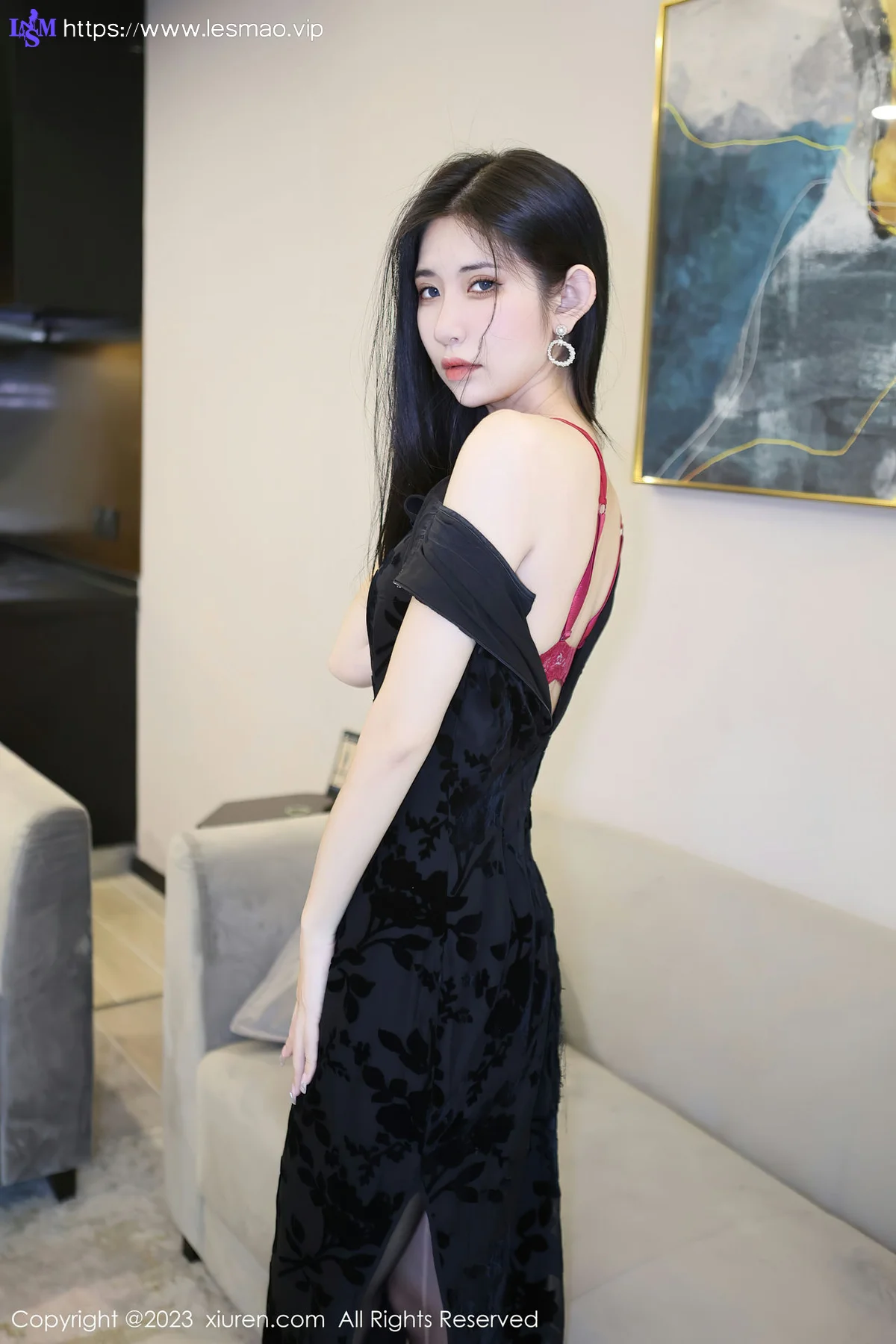 XiuRen 秀人 No.6583 依娜Yina 短款旗袍性感写真22 - 49