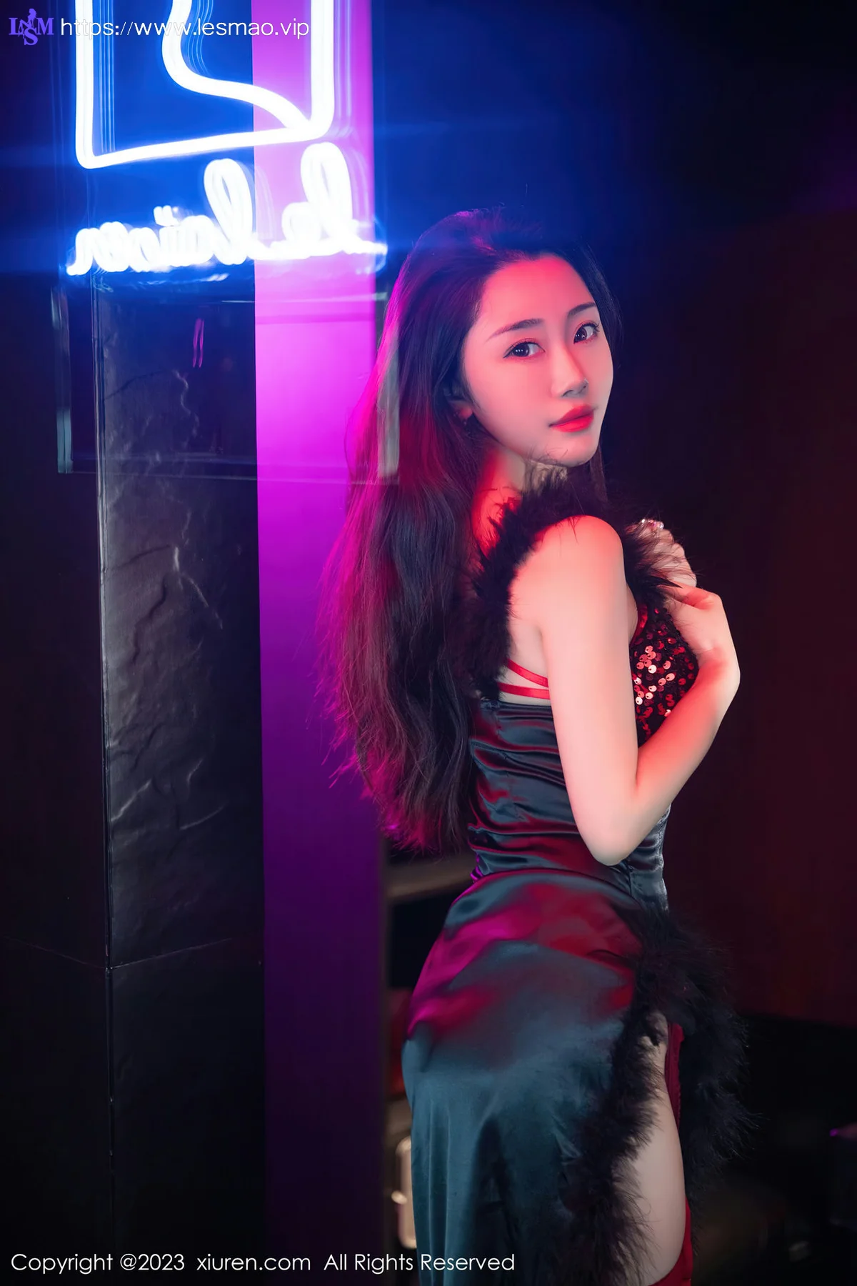 XiuRen 秀人 No.6587 严利娅Yuliya 红色蕾丝情趣内衣性感写真33 - 19