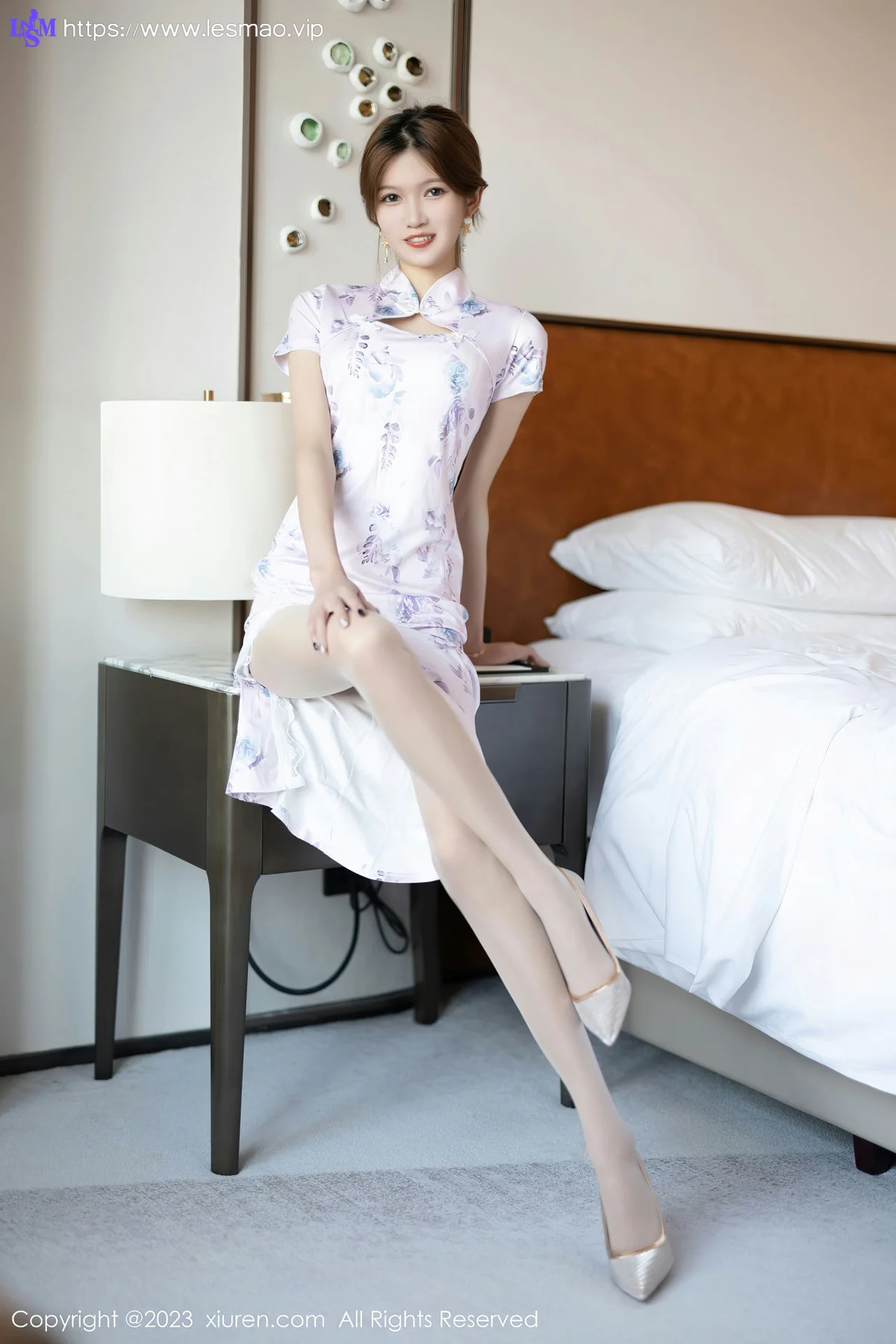 XiuRen 秀人 No.6591 程程程- 白色蕾丝内衣性感写真1 - 12