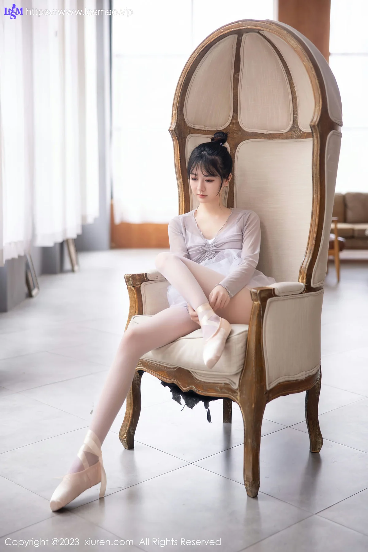 XiuRen 秀人 No.6592 谢小蒽 “芭蕾舞蹈”主题性感写真11 - 21