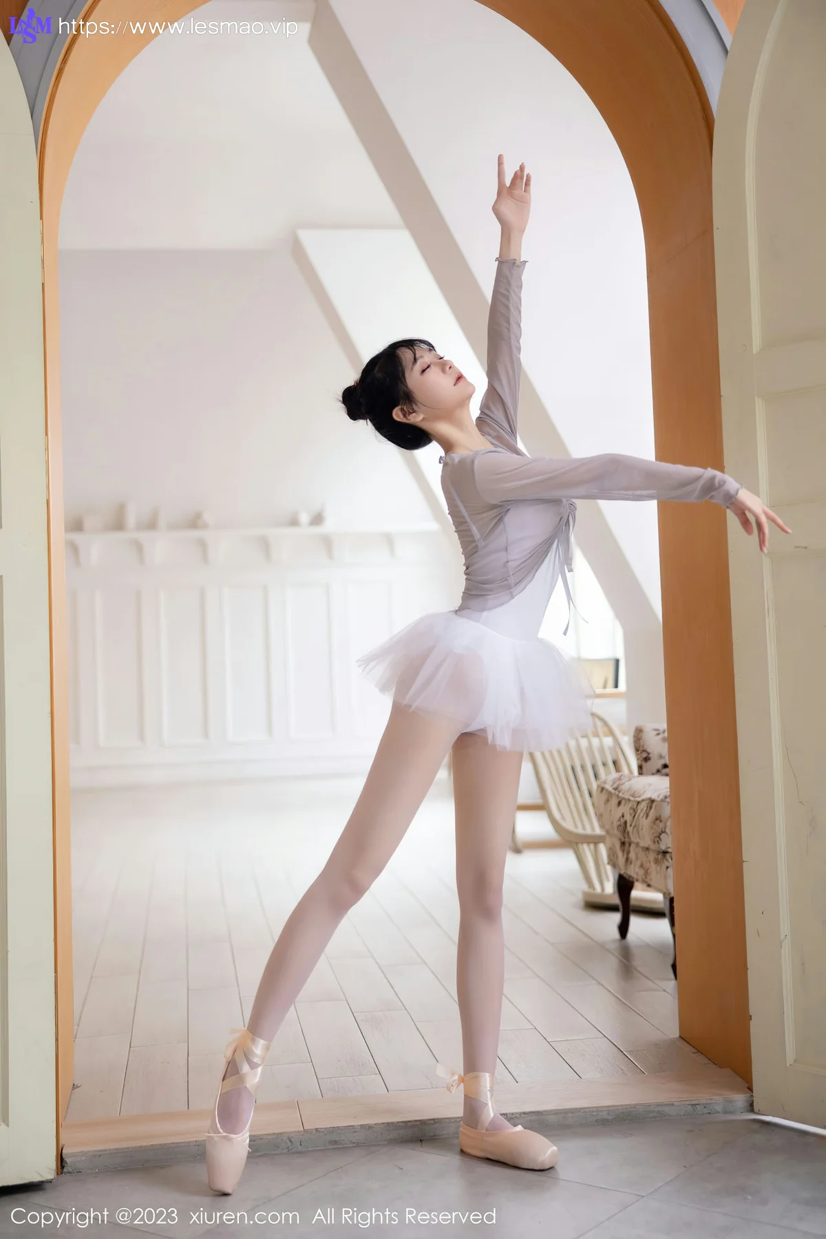 XiuRen 秀人 No.6592 谢小蒽 “芭蕾舞蹈”主题性感写真11 - 31