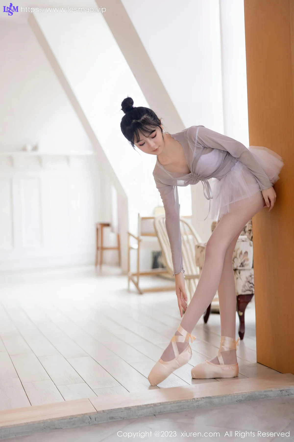 XiuRen 秀人 No.6592 谢小蒽 “芭蕾舞蹈”主题性感写真11 - 34