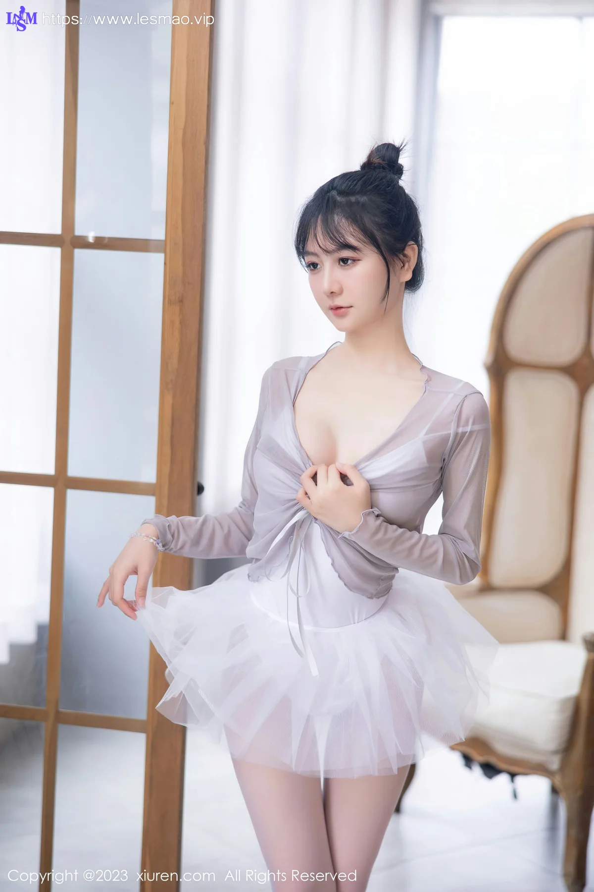 XiuRen 秀人 No.6592 谢小蒽 “芭蕾舞蹈”主题性感写真11 - 38