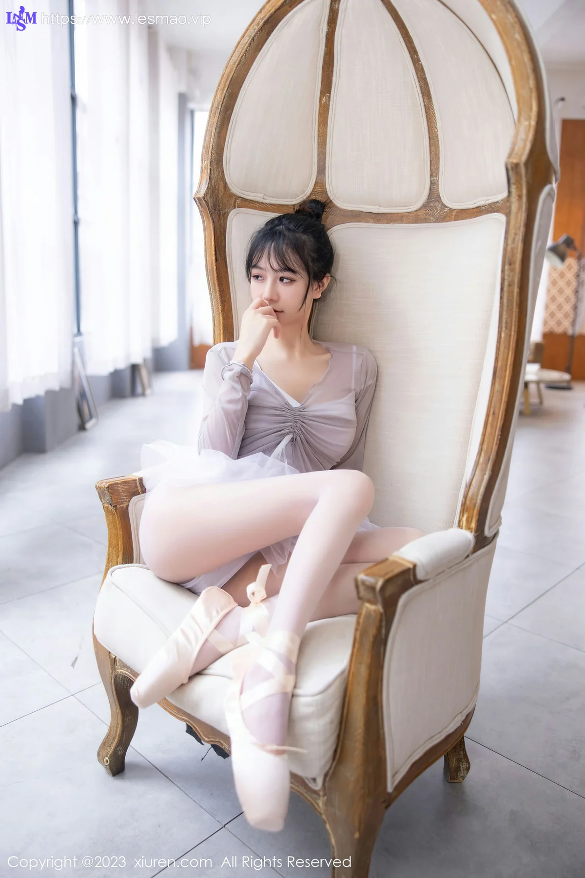 XiuRen 秀人 No.6592 谢小蒽 “芭蕾舞蹈”主题性感写真11 - 46