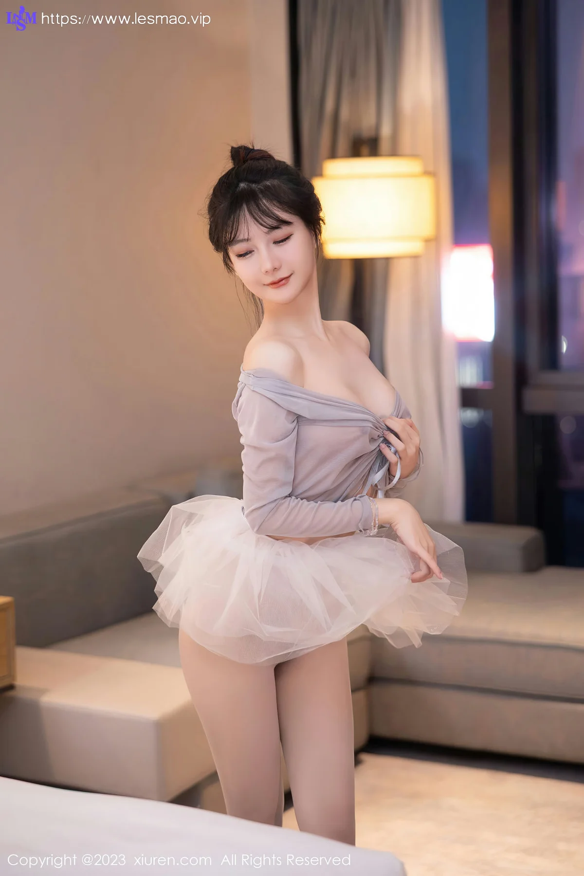 XiuRen 秀人 No.6592 谢小蒽 “芭蕾舞蹈”主题性感写真11 - 67