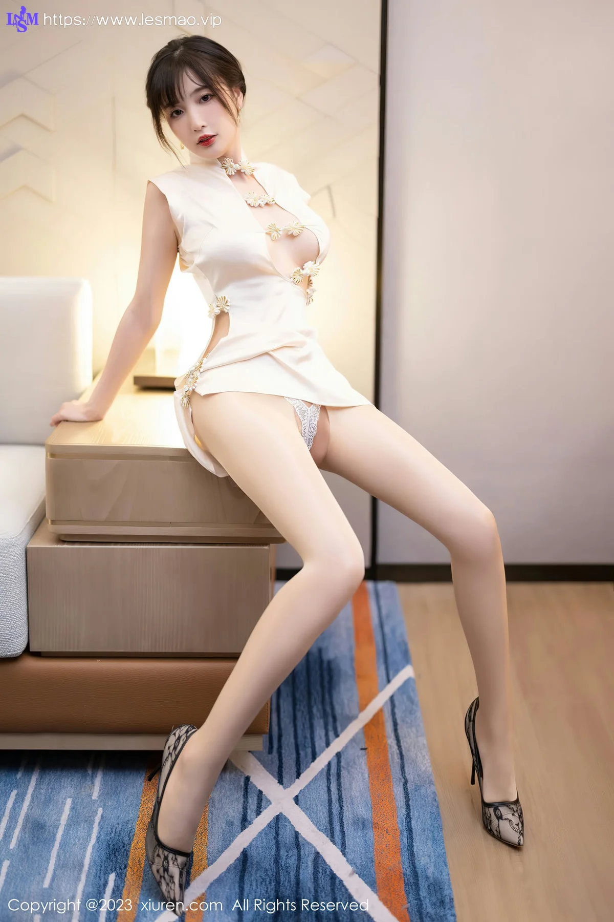 XiuRen 秀人 No.6600 林星阑 白色旗袍清纯甜美1 - 16