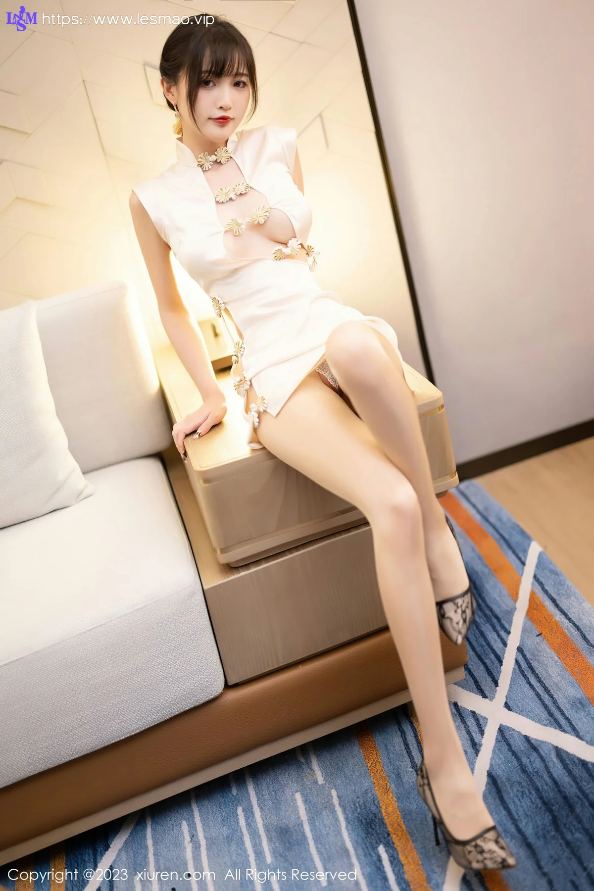XiuRen 秀人 No.6600 林星阑 白色旗袍清纯甜美1 - 22