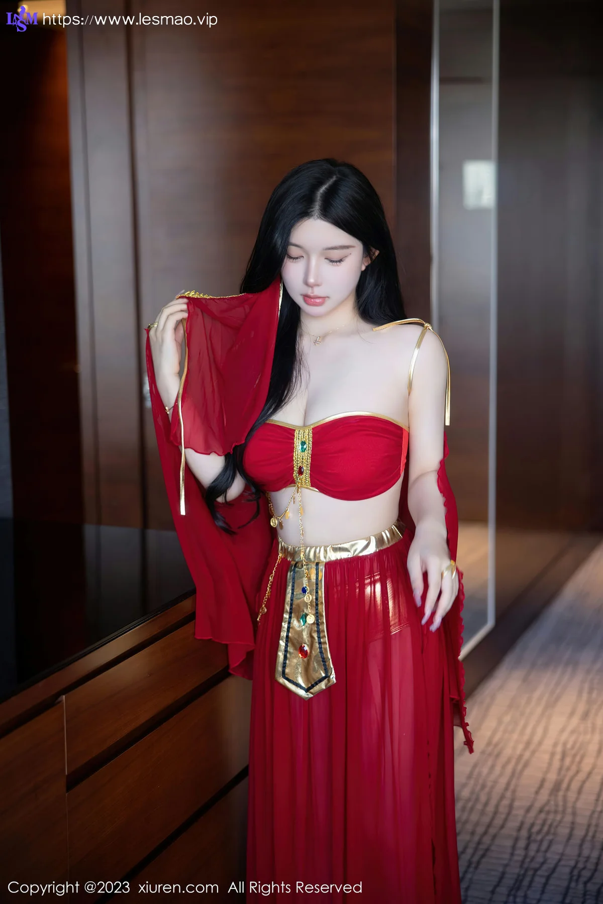 XiuRen 秀人 No.6613 林珊珊 红色西域舞娘芭提雅旅拍11 - 20