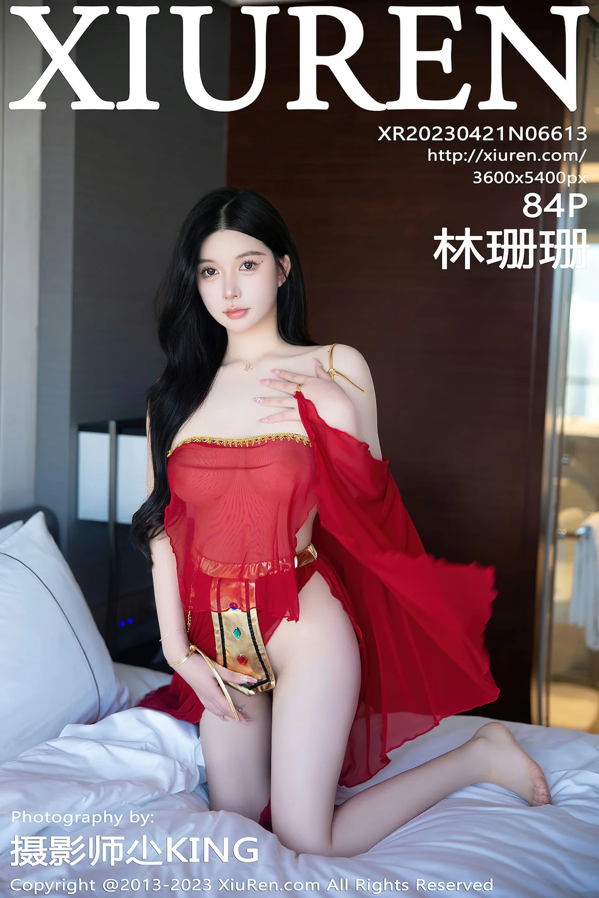 XiuRen 秀人 No.6613 林珊珊 红色西域舞娘芭提雅旅拍11 - 85