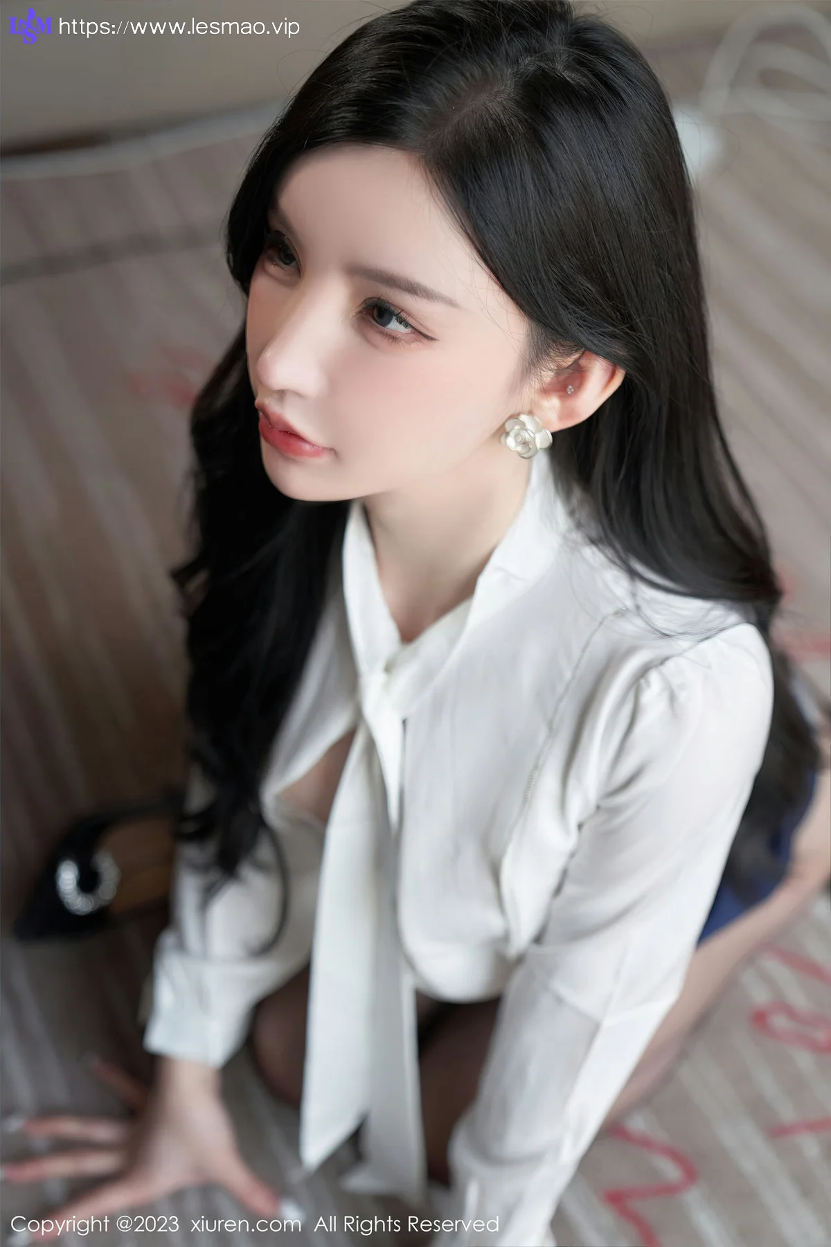 XiuRen 秀人 No.6614 周于希Sally 女职员的办公室秘密心愿旅拍 - 49