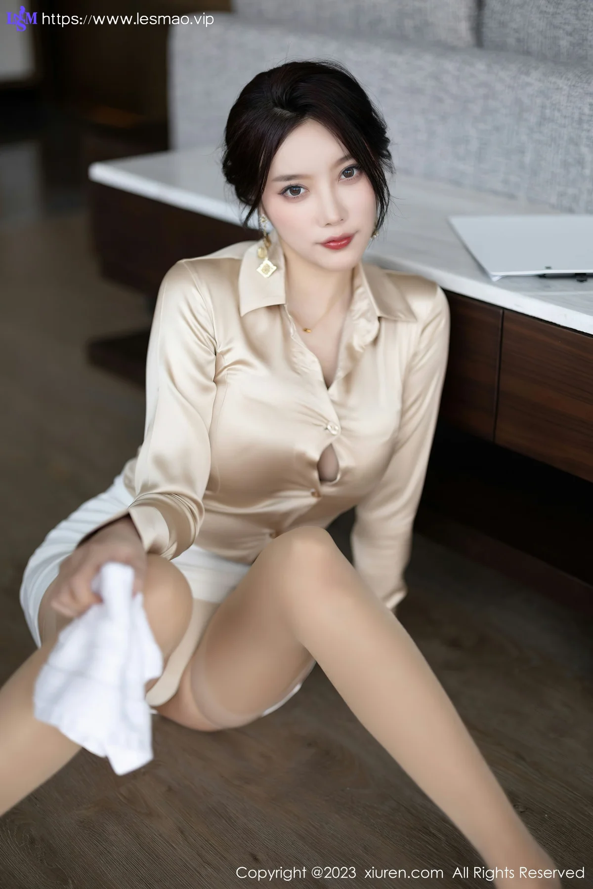 XiuRen 秀人 No.6620 杨晨晨Yome 白色蕾丝情趣内衣性感写真1 - 24