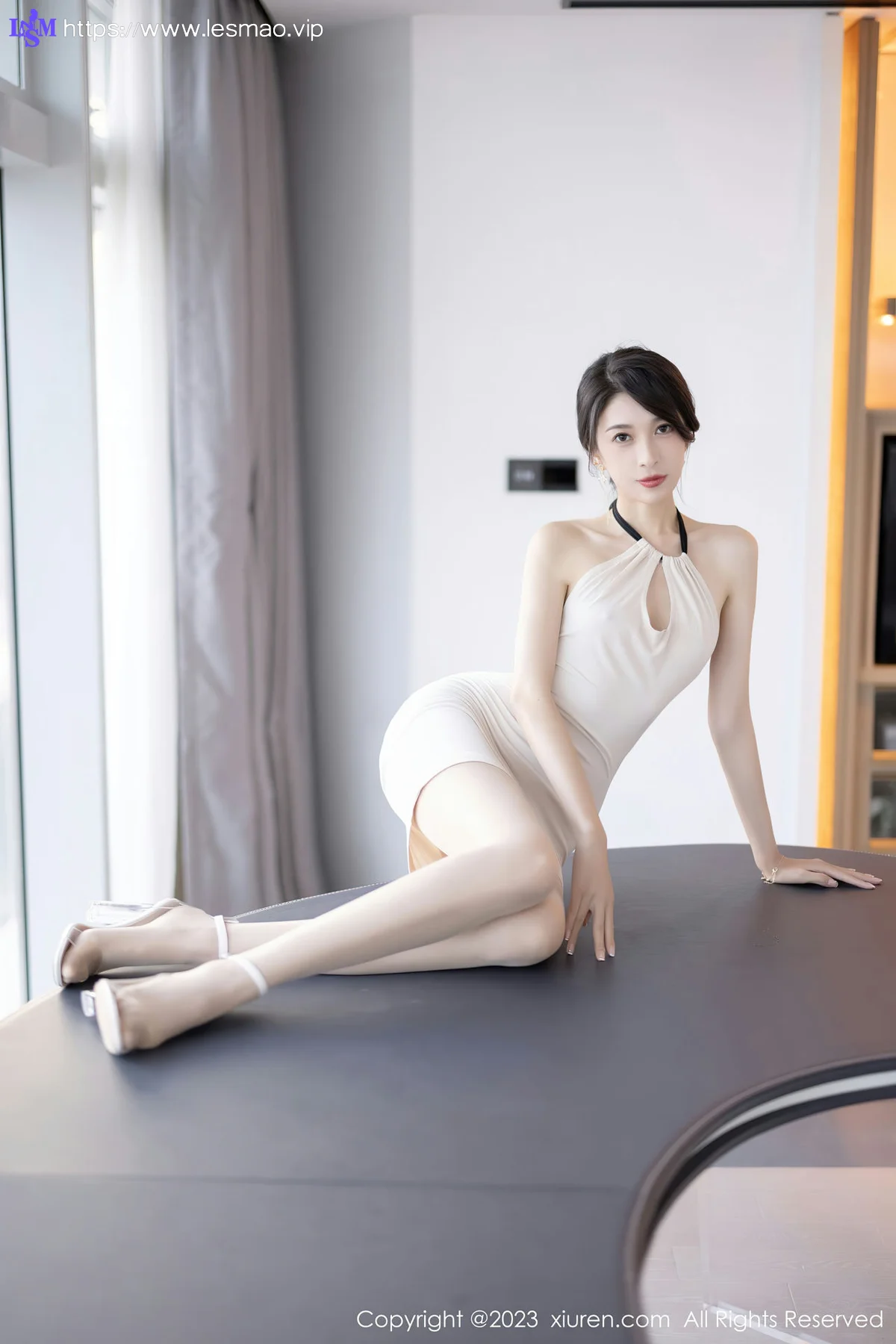 XiuRen 秀人 No.6631 林乐一 连身短裙性感写真 - 15