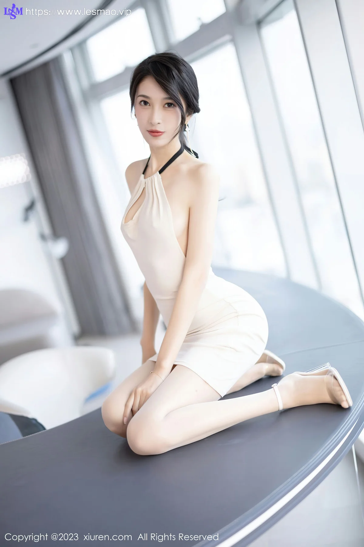 XiuRen 秀人 No.6631 林乐一 连身短裙性感写真 - 20