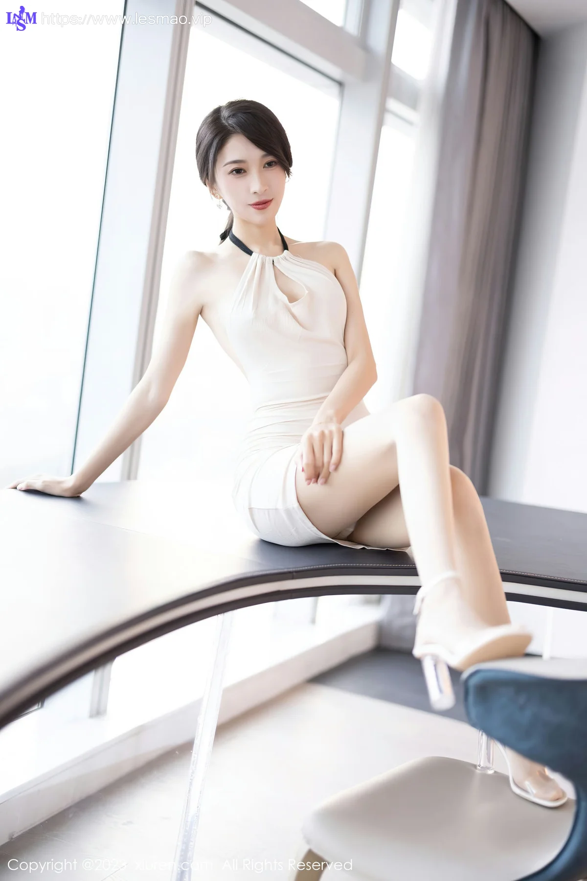XiuRen 秀人 No.6631 林乐一 连身短裙性感写真 - 23