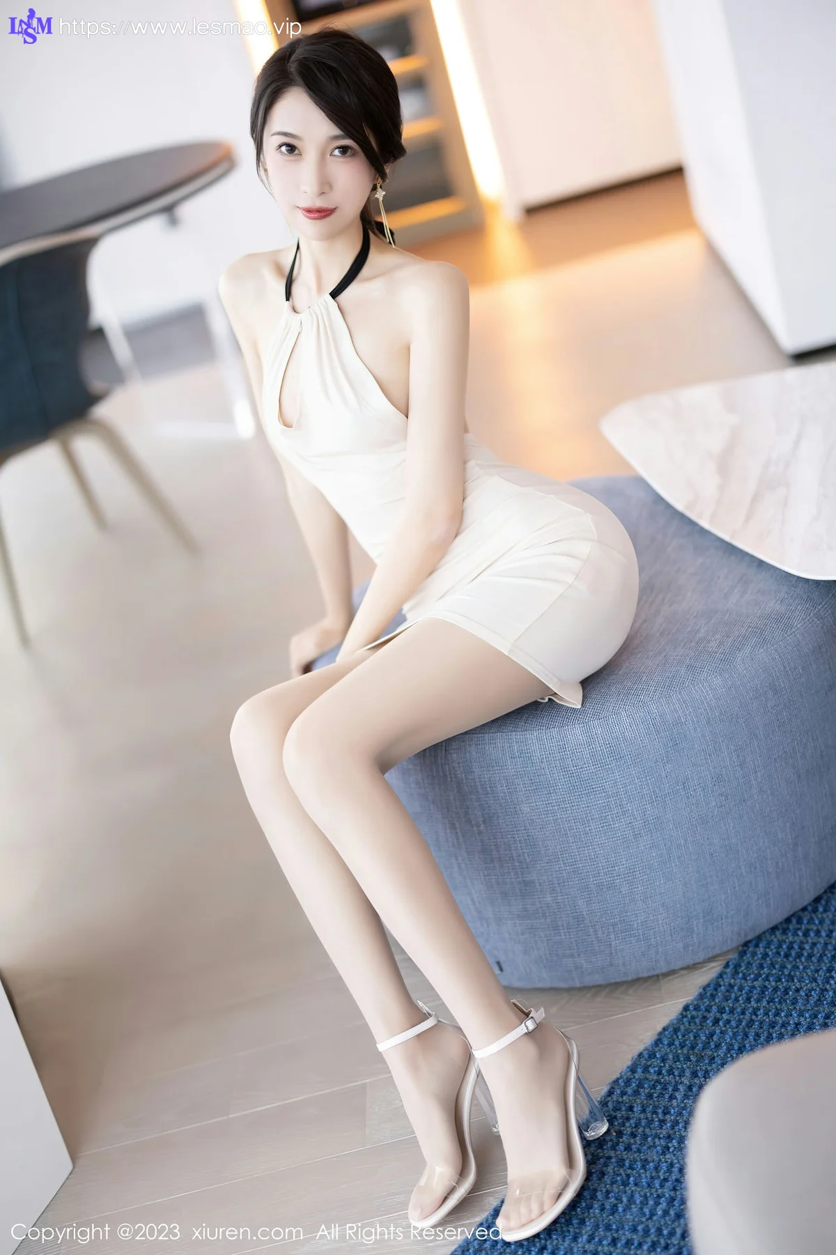 XiuRen 秀人 No.6631 林乐一 连身短裙性感写真 - 32