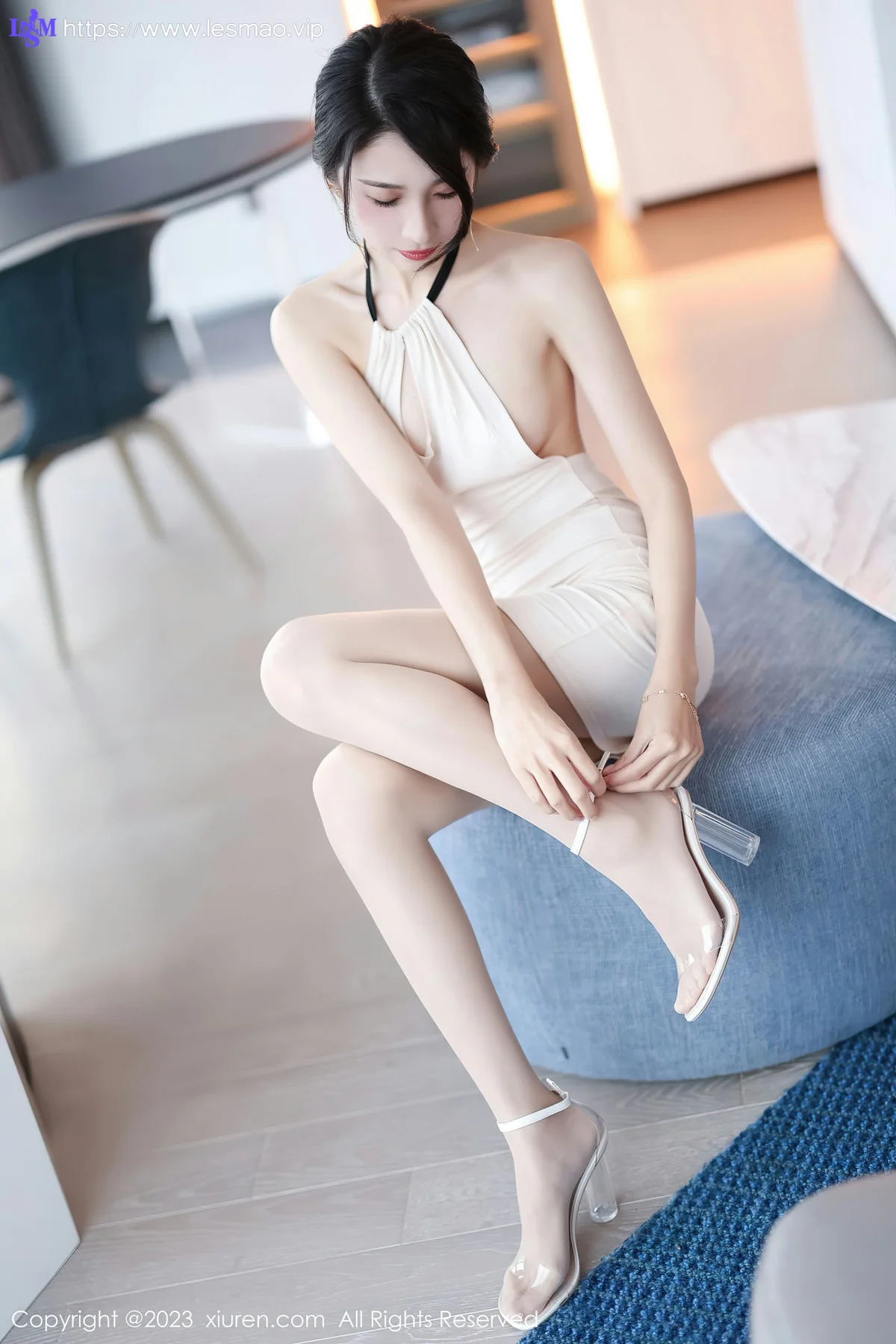 XiuRen 秀人 No.6631 林乐一 连身短裙性感写真 - 33