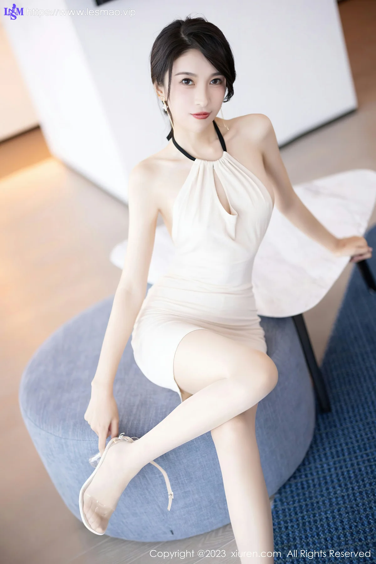 XiuRen 秀人 No.6631 林乐一 连身短裙性感写真 - 35