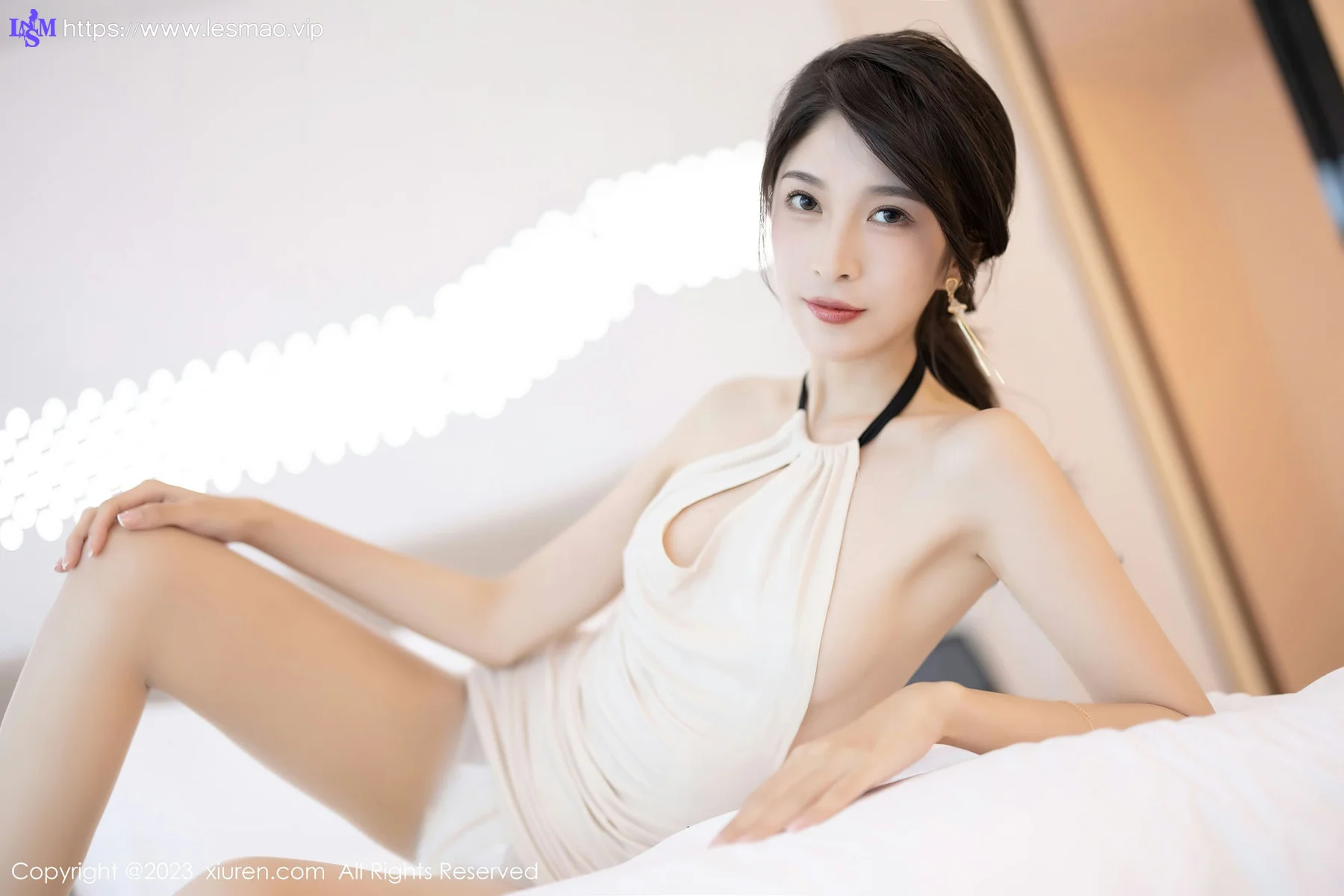 XiuRen 秀人 No.6631 林乐一 连身短裙性感写真 - 55