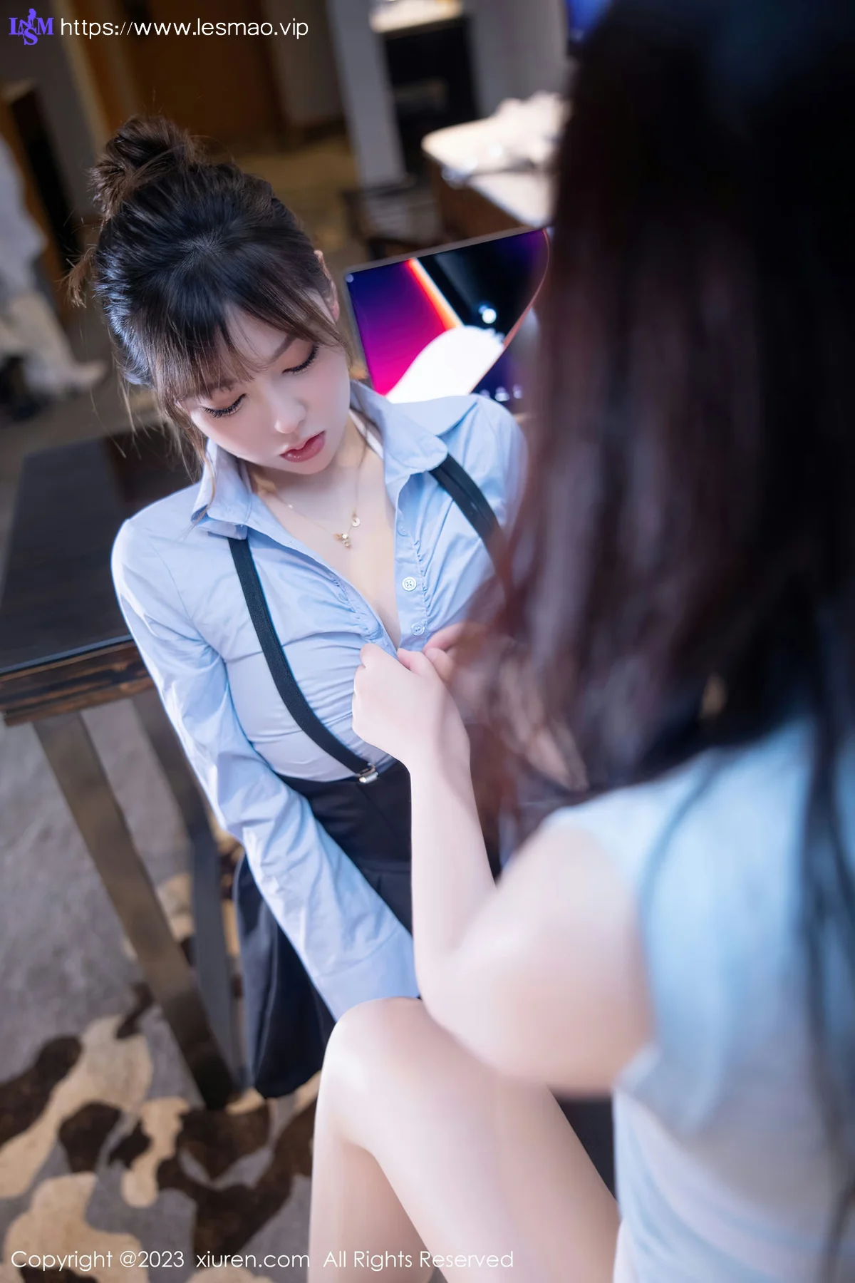 XiuRen 秀人 No.6645 萌汉药baby和arude薇薇 双峰对决模特合集写真1 - 17