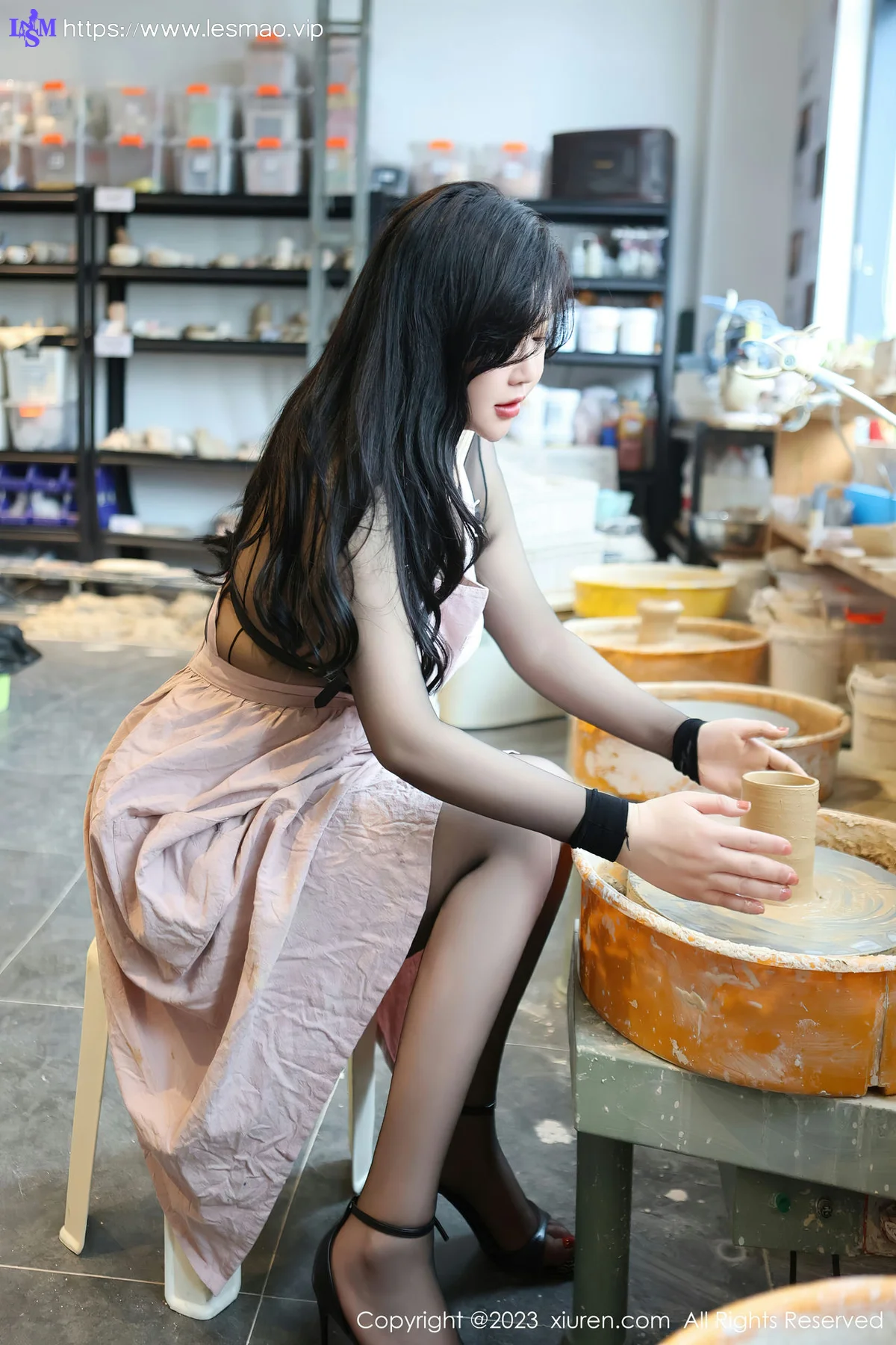 XiuRen 秀人 No.6647 王婉悠Queen 黑色轻透情趣服饰性感写真22 - 25