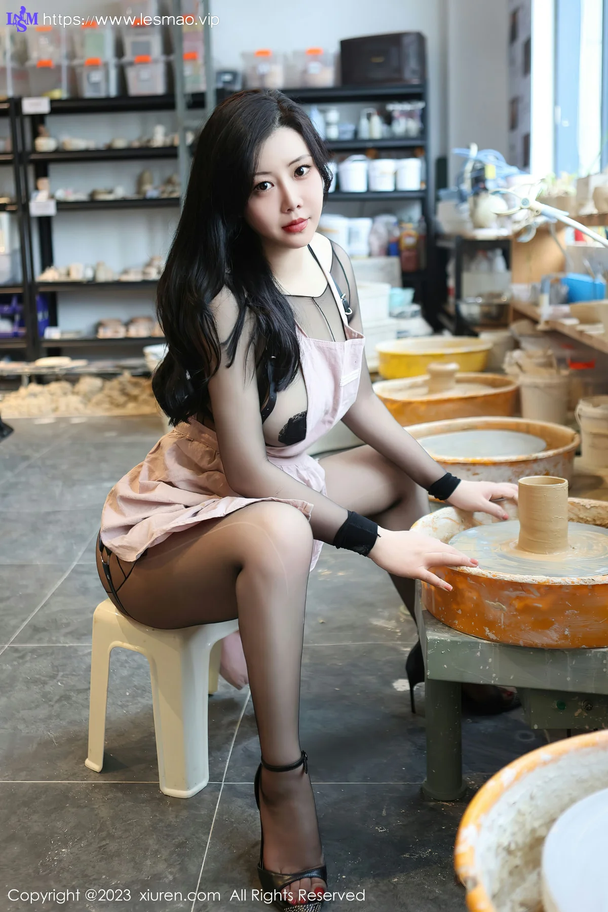 XiuRen 秀人 No.6647 王婉悠Queen 黑色轻透情趣服饰性感写真22 - 26