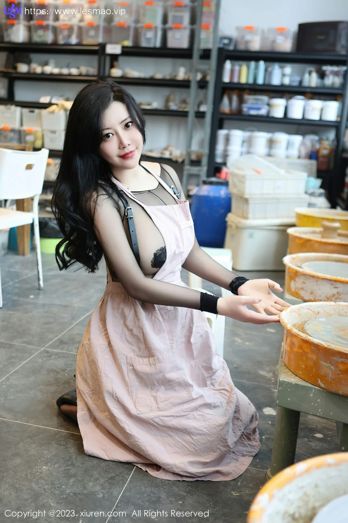 XiuRen 秀人 No.6647 王婉悠Queen 黑色轻透情趣服饰性感写真22 - 27