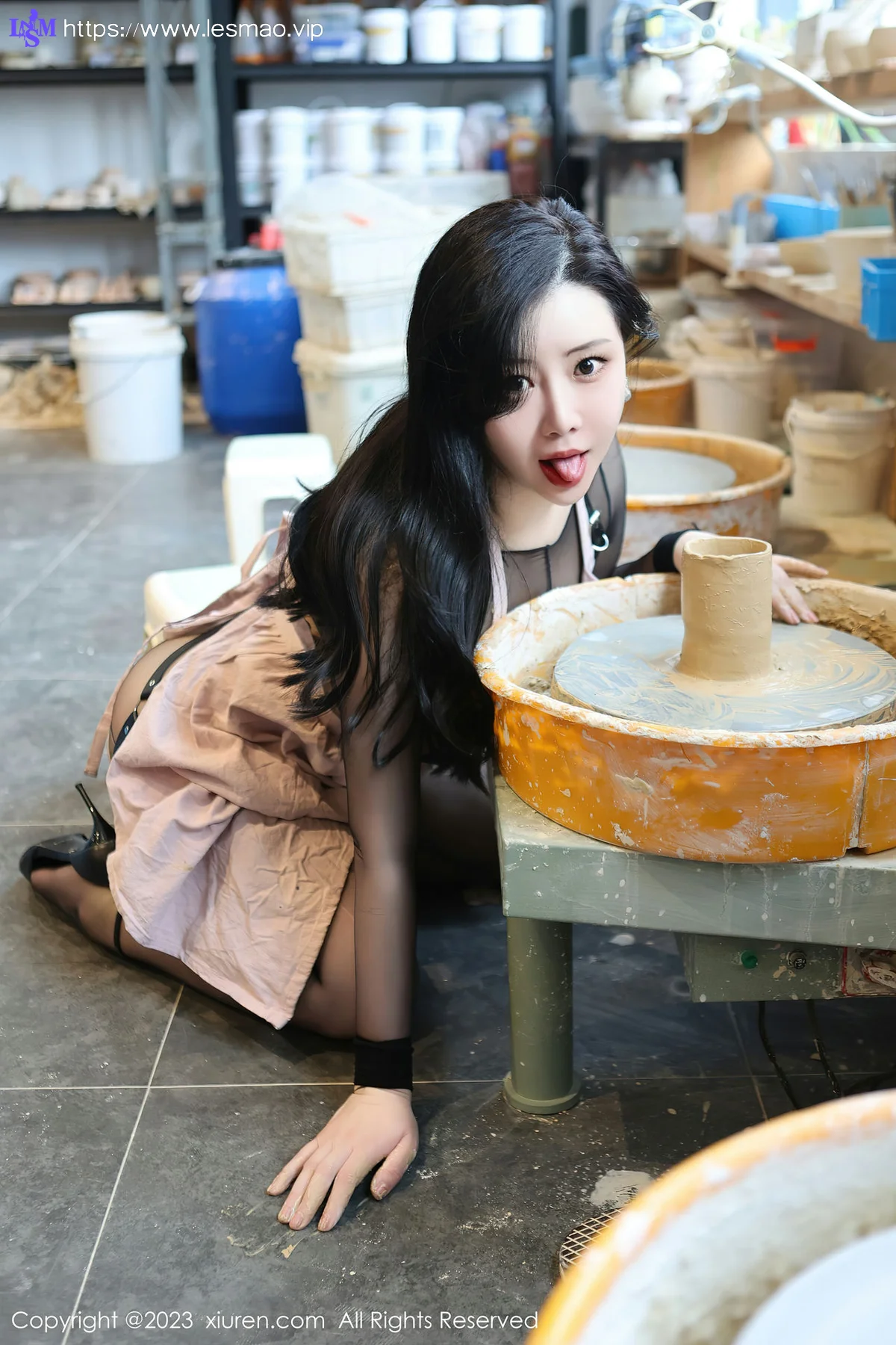 XiuRen 秀人 No.6647 王婉悠Queen 黑色轻透情趣服饰性感写真22 - 32