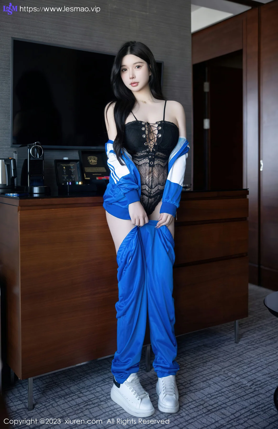 XiuRen 秀人 No.6660 林珊珊 校服魅惑黑丝芭提雅旅拍写真3 - 40
