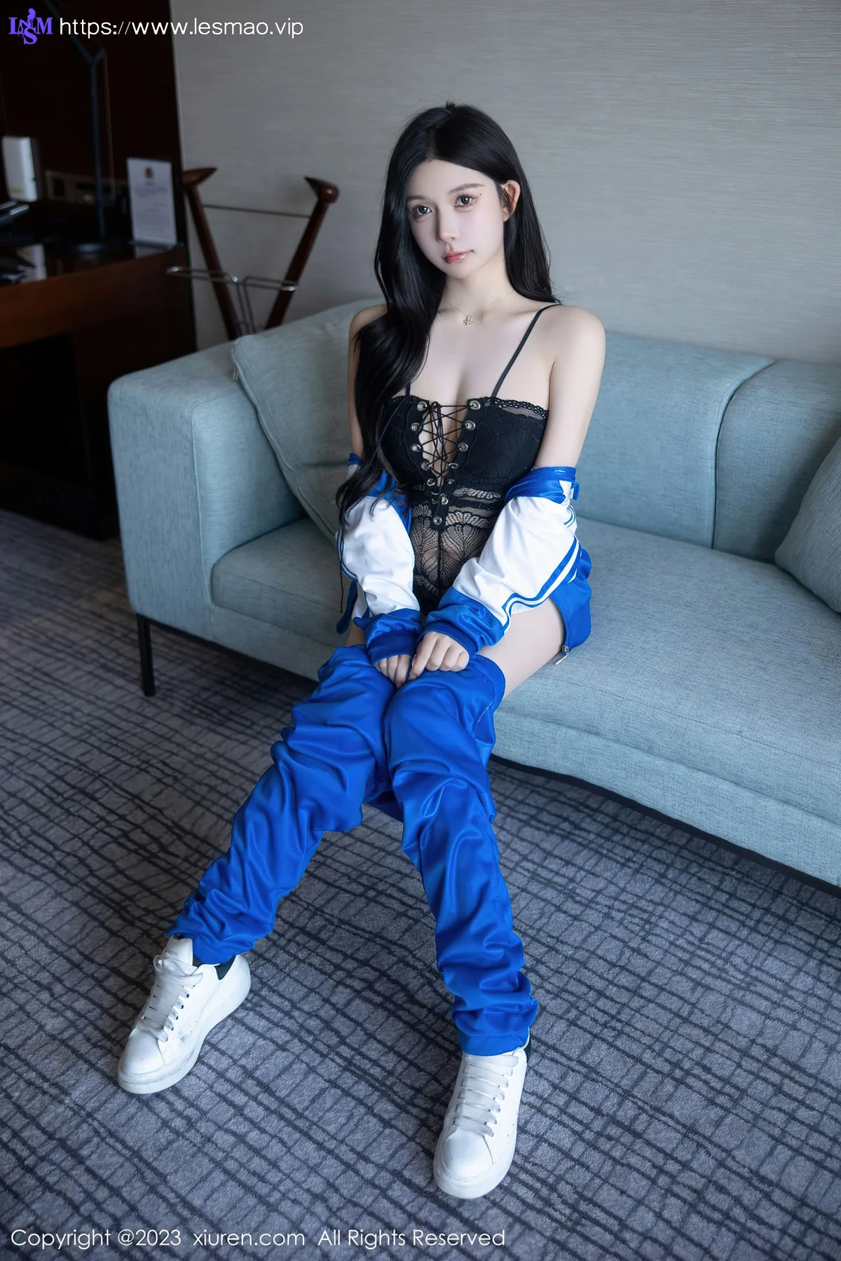 XiuRen 秀人 No.6660 林珊珊 校服魅惑黑丝芭提雅旅拍写真3 - 45