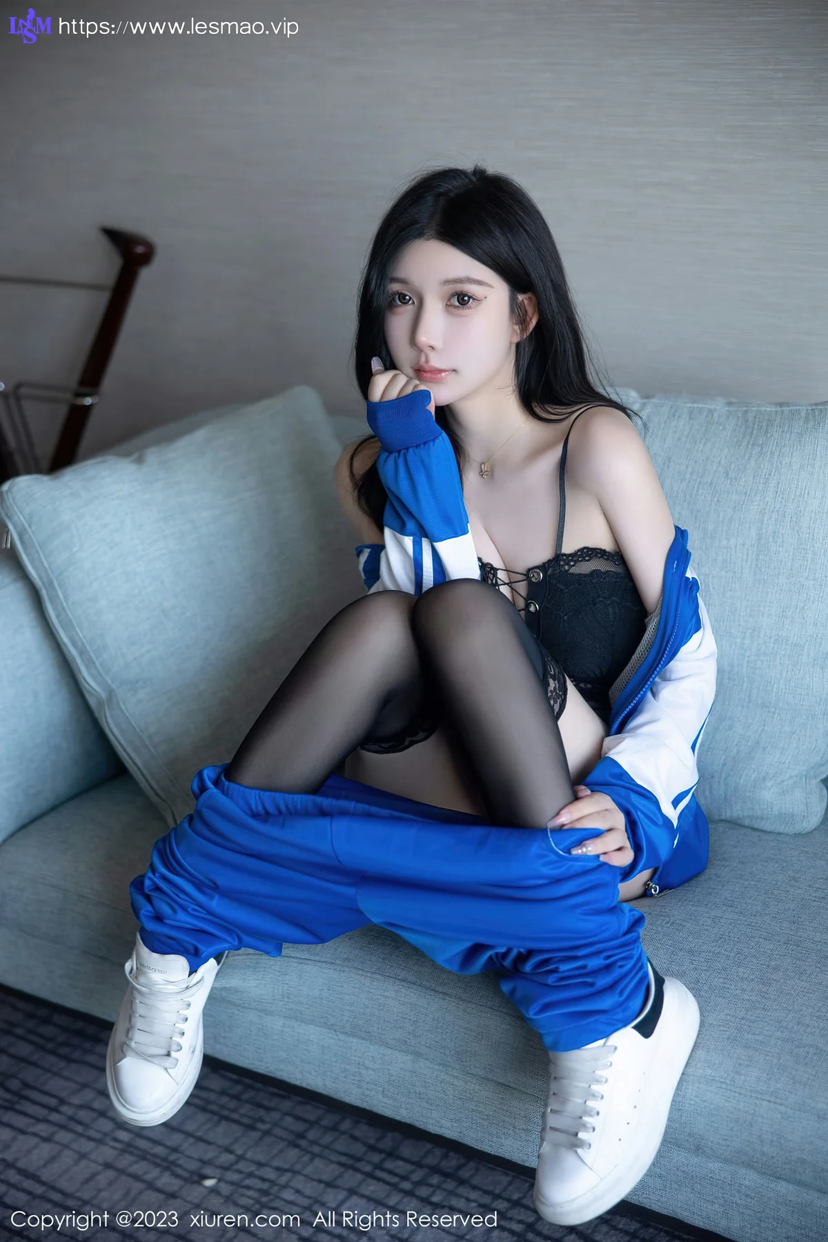 XiuRen 秀人 No.6660 林珊珊 校服魅惑黑丝芭提雅旅拍写真3 - 47