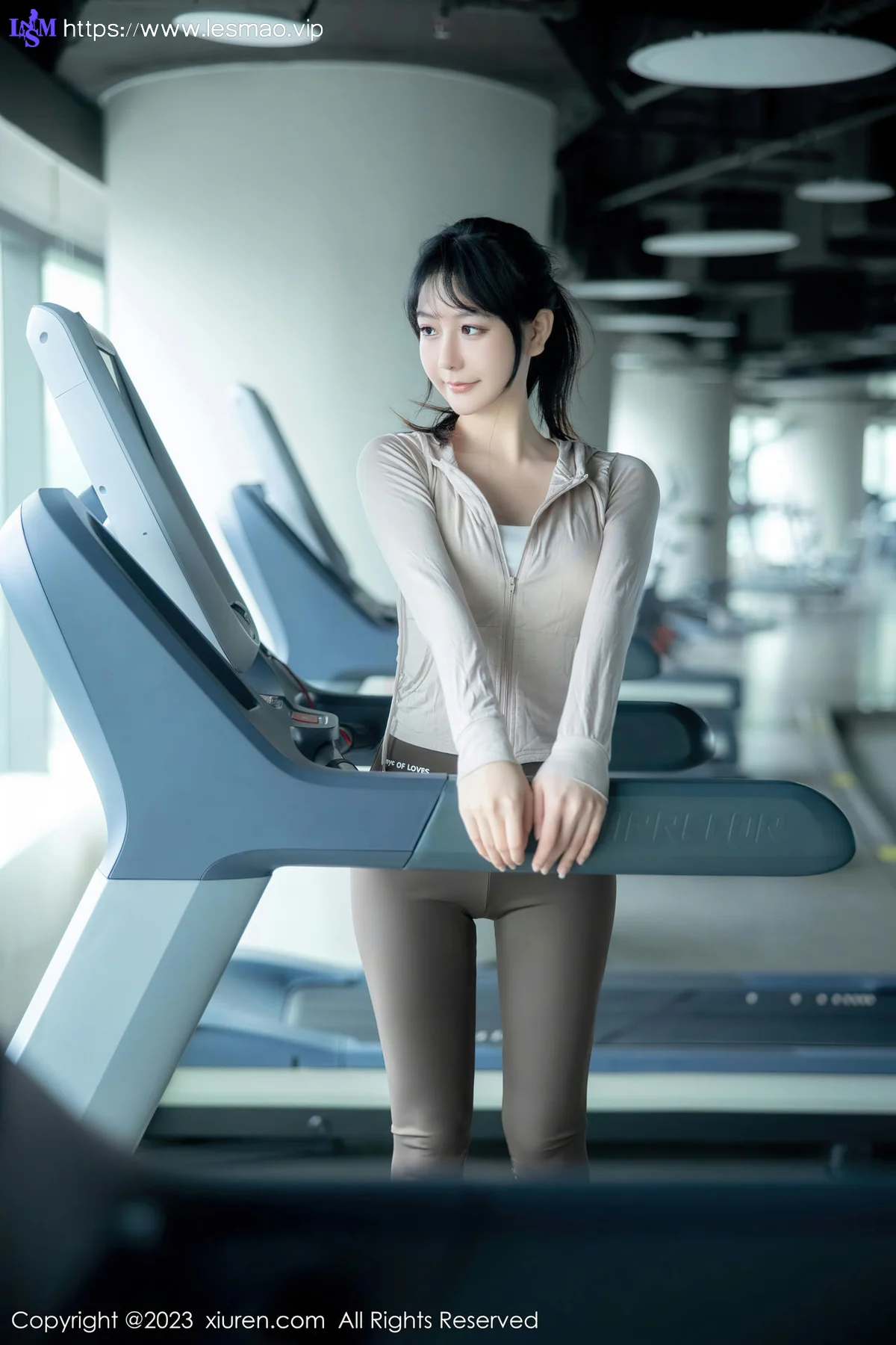 XiuRen 秀人 No.6683 幼幼 浅色运动服饰性感写真11 - 7