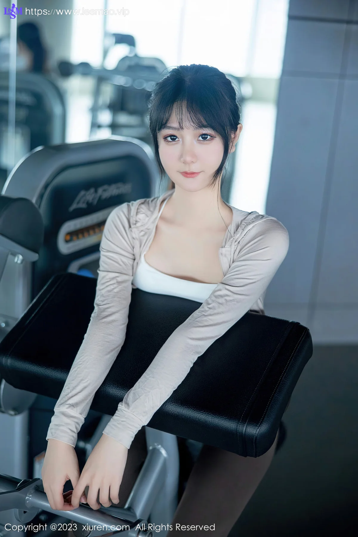 XiuRen 秀人 No.6683 幼幼 浅色运动服饰性感写真11 - 40