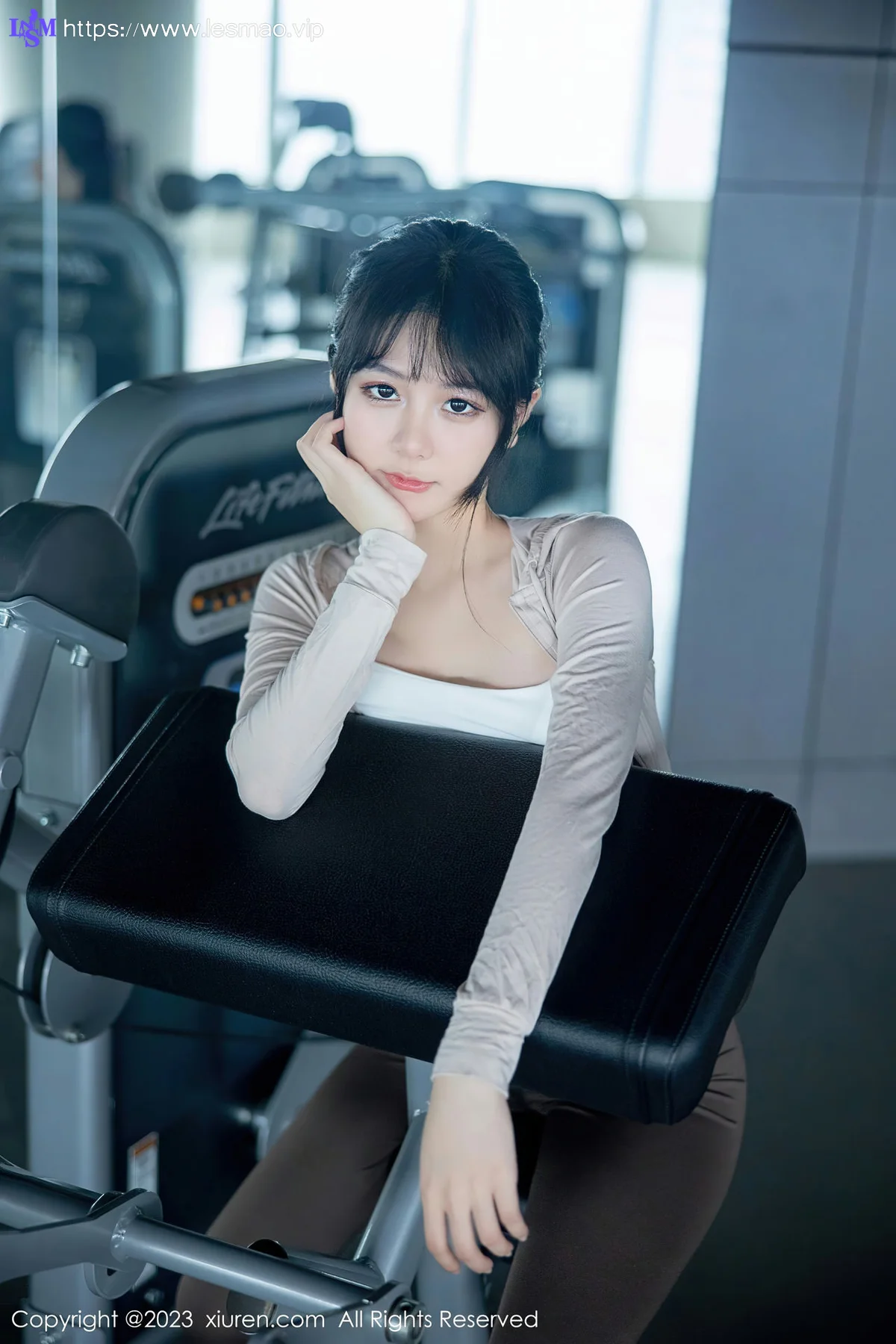 XiuRen 秀人 No.6683 幼幼 浅色运动服饰性感写真11 - 41