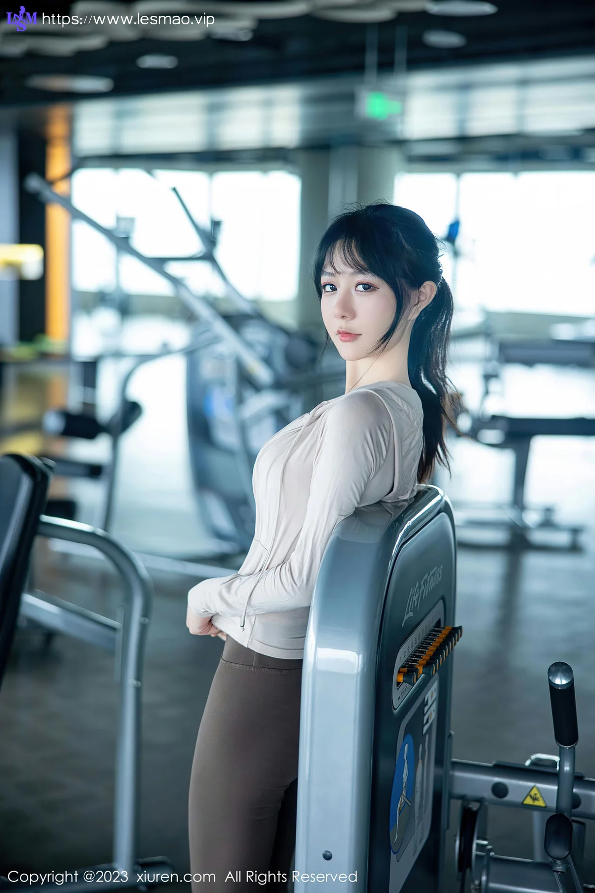 XiuRen 秀人 No.6683 幼幼 浅色运动服饰性感写真11 - 46